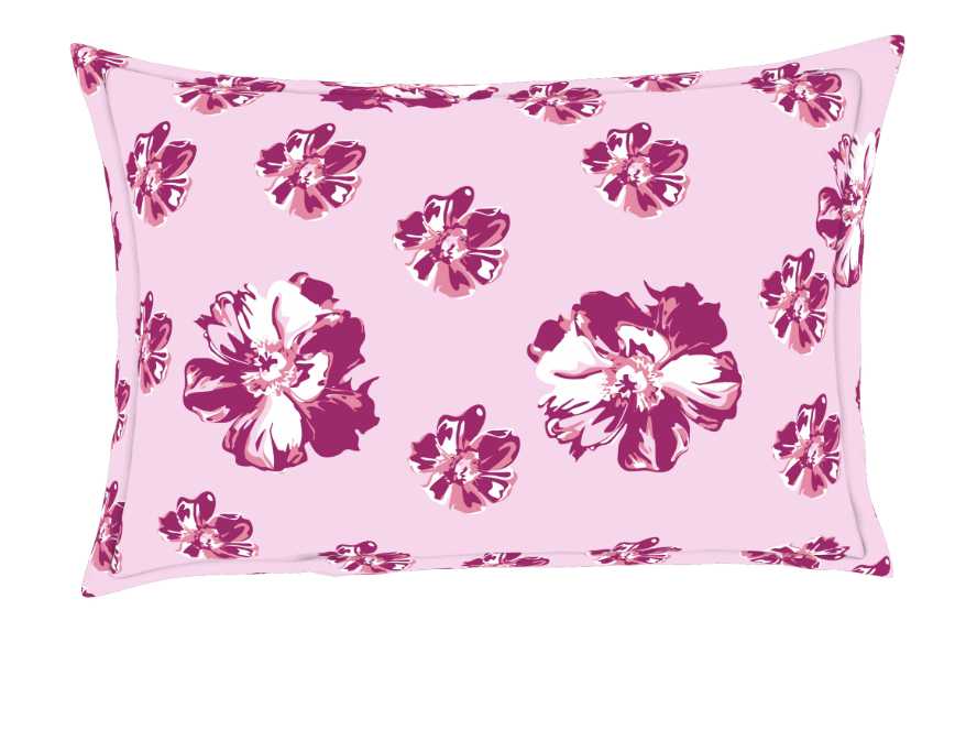 Spaces India Floral Pink 100% Cotton Double Bedsheet - Atrium By Spaces - view 5