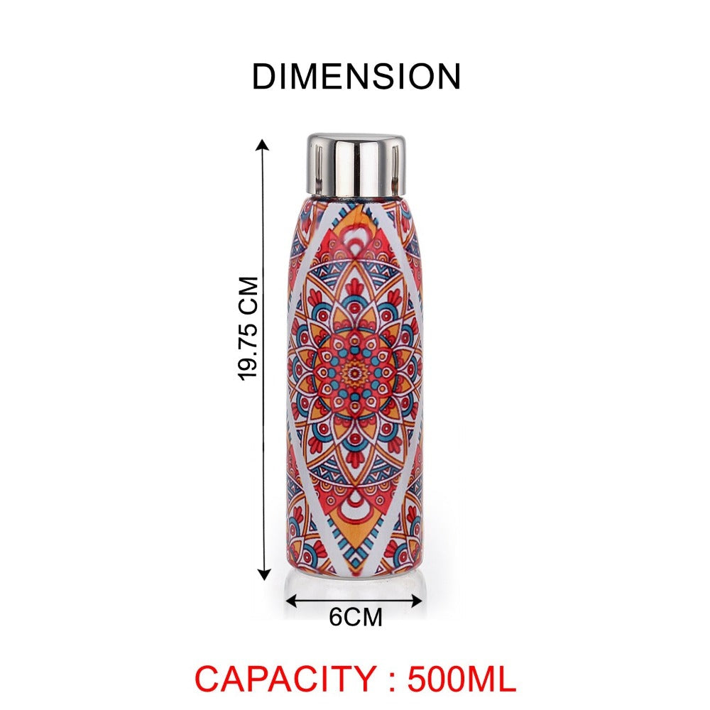 AVIAS Avio Printed Stainless Steel 500 ML Baby Water Bottles | Set of 3 Pcs - view 4