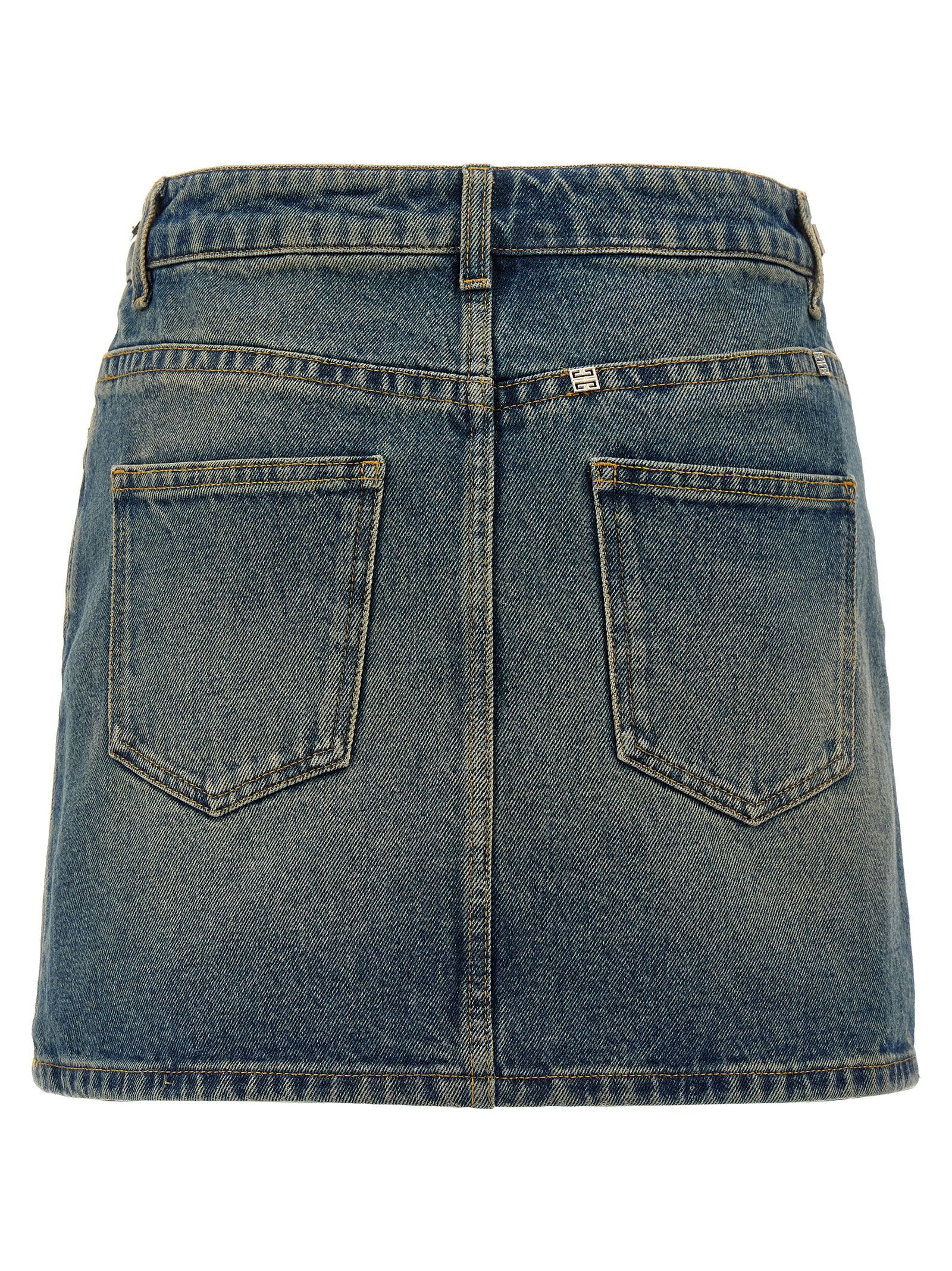 Givenchy Denim Mini Skirt – 100% cotton - view 2