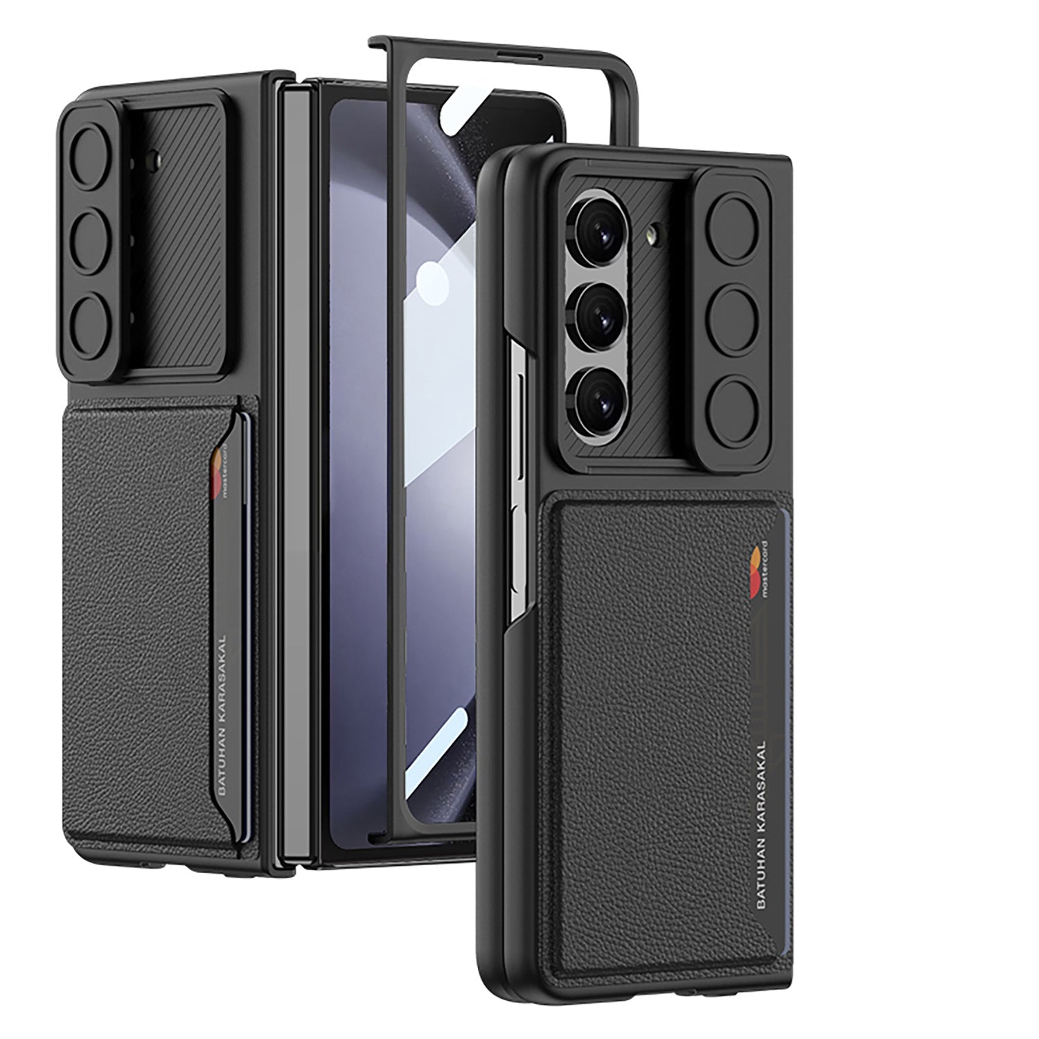 Million Cases Galaxy Z Fold6 Sliding Window Wallet Case