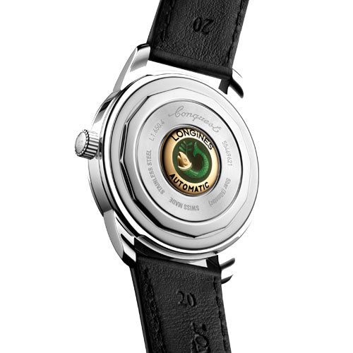 Longines Conquest Heritage Black Lacquered Polished Dial Men 40mm - view 2