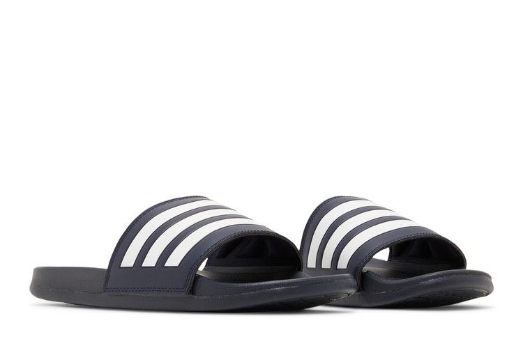 Yeezy adidas Adilette Comfort Slides Legend Ink Cloud White - view 8