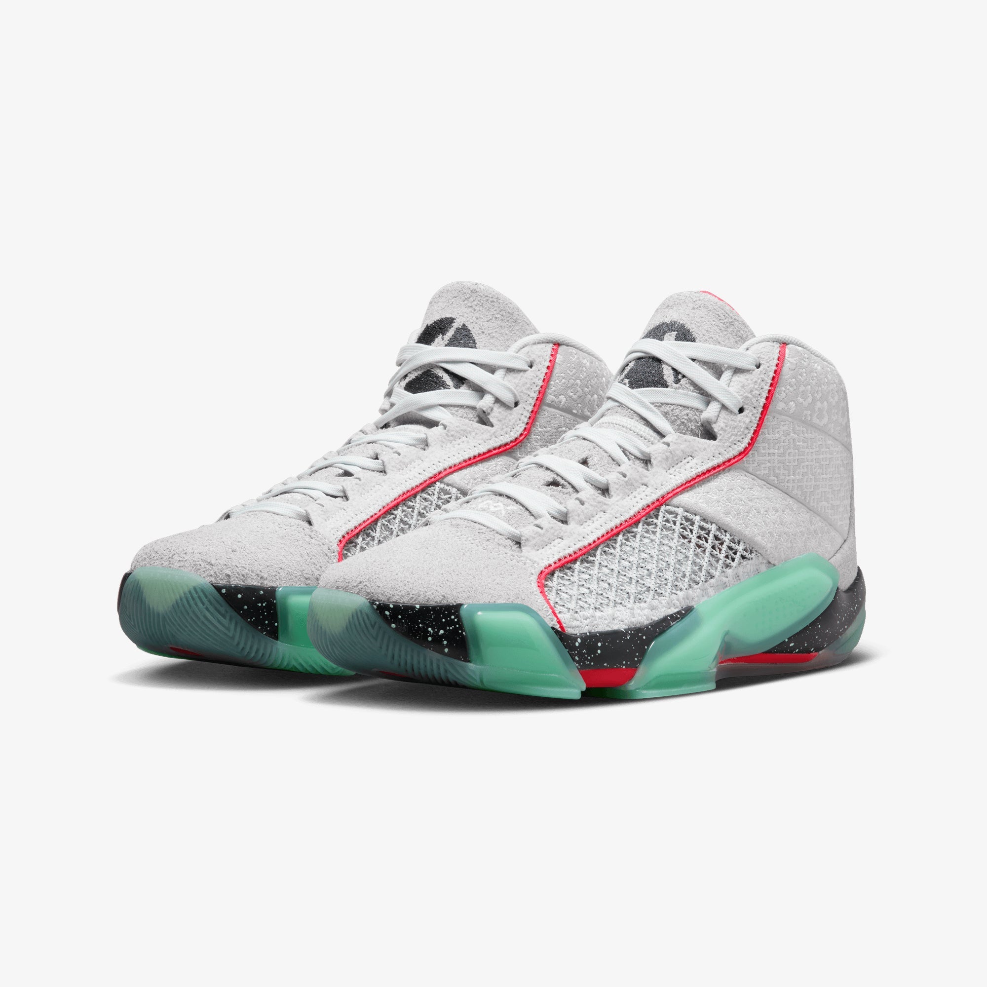 Jordan | AIR JORDAN XXXVIII RUI PF { PHOTON DUST/OFF NOIR-MINT FOAM-SIREN RED