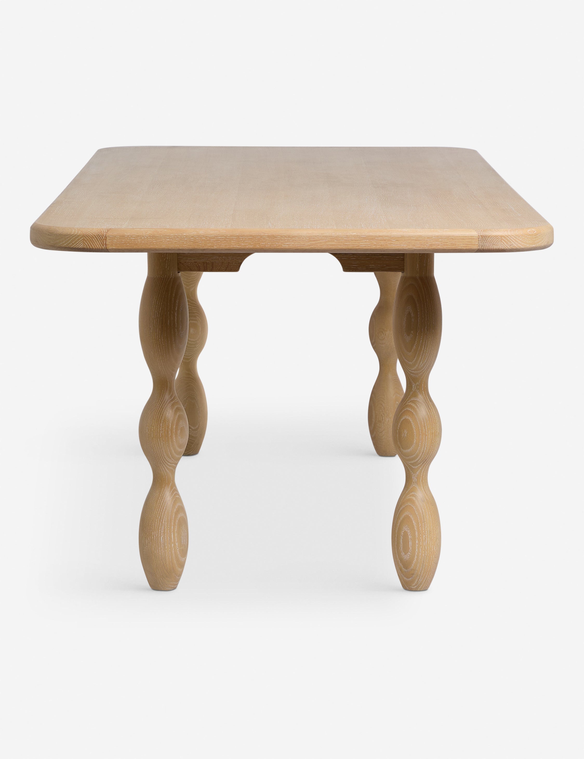 Lulu and Georgia Rosita Dining Table – White Wash - view 5