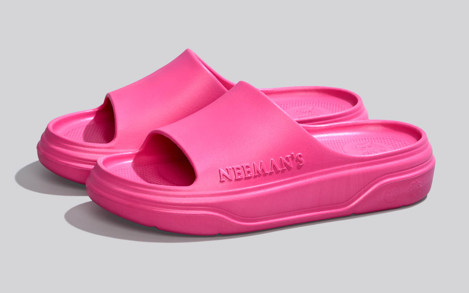 Neeman's Cushers Slides For Women : Pink - view 6