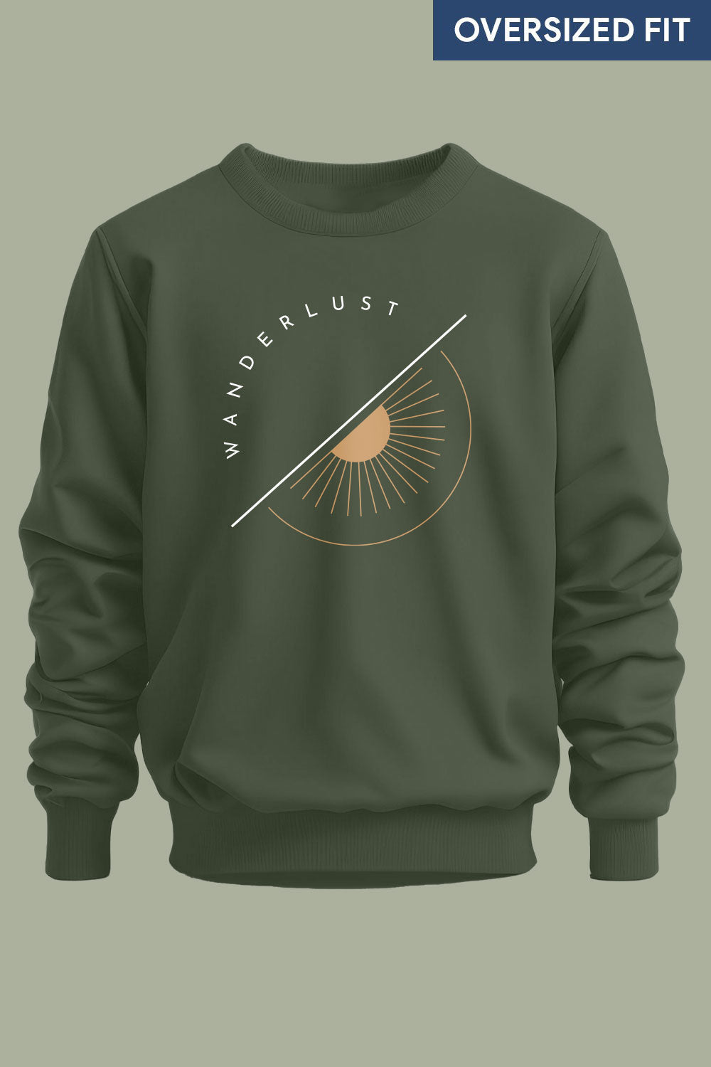 Olive green hoodies – MDS Wanderlust – Olive Green