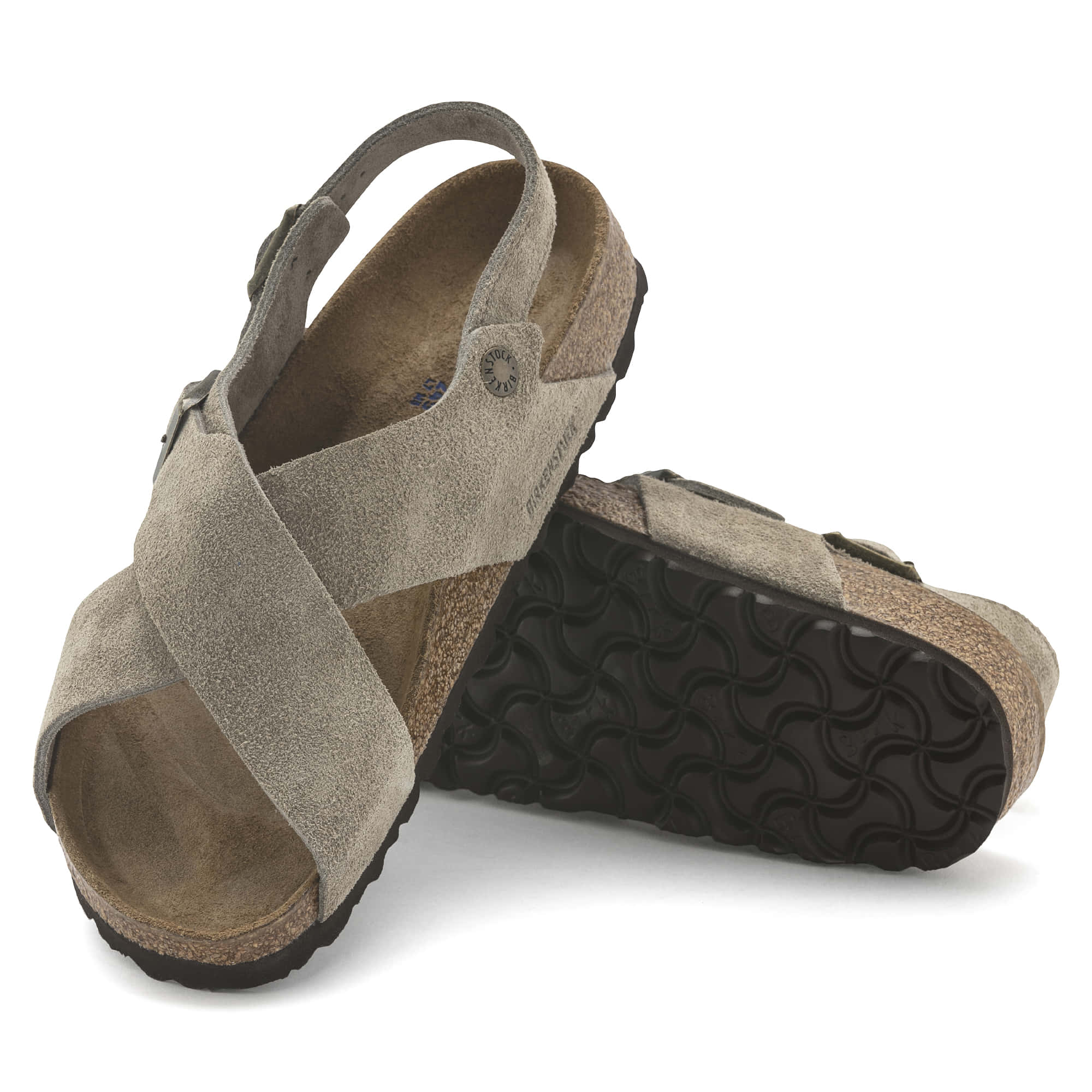 Birkenstock Tulum Suede Leather – Beige Beige/Taupe