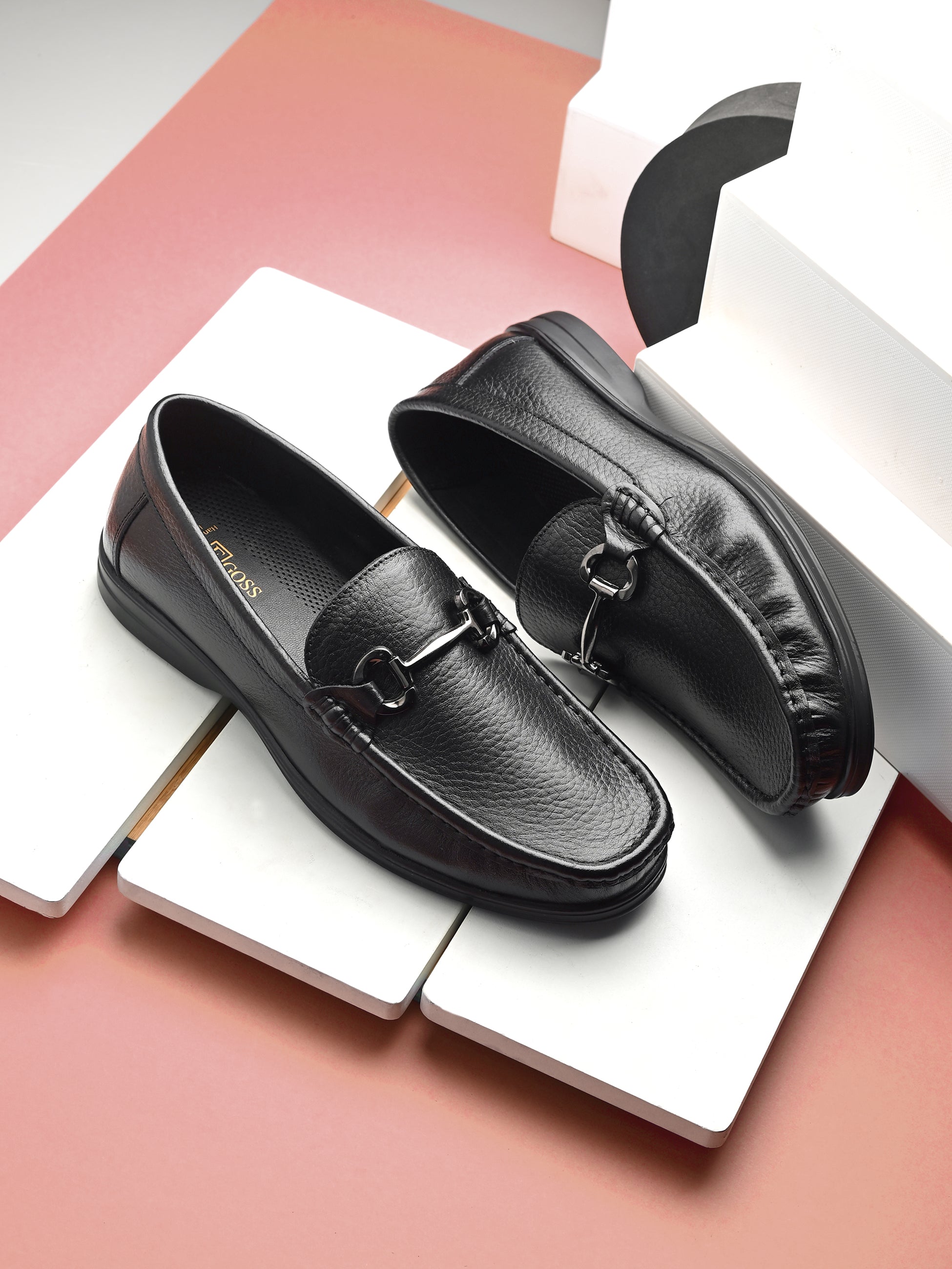 Egoss Shoes Nova Buckled Loafers by Aspeerio - view 17