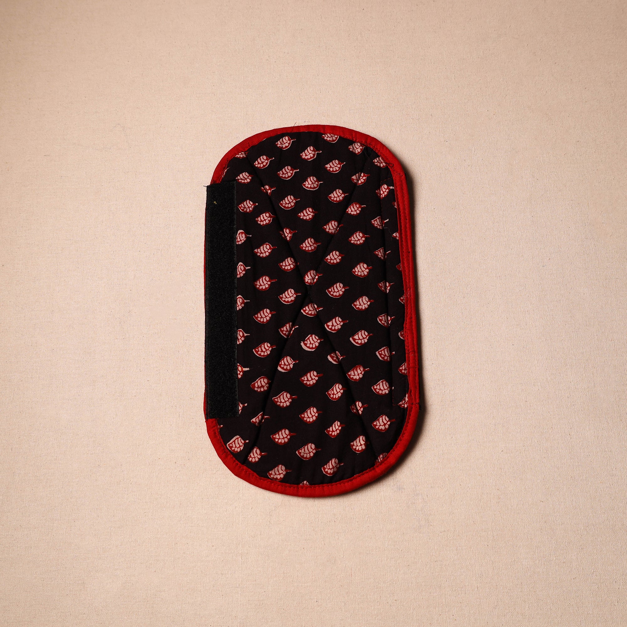 JALPARI Black - Handmade Cotton Fridge Handle Cover 84 - view 2
