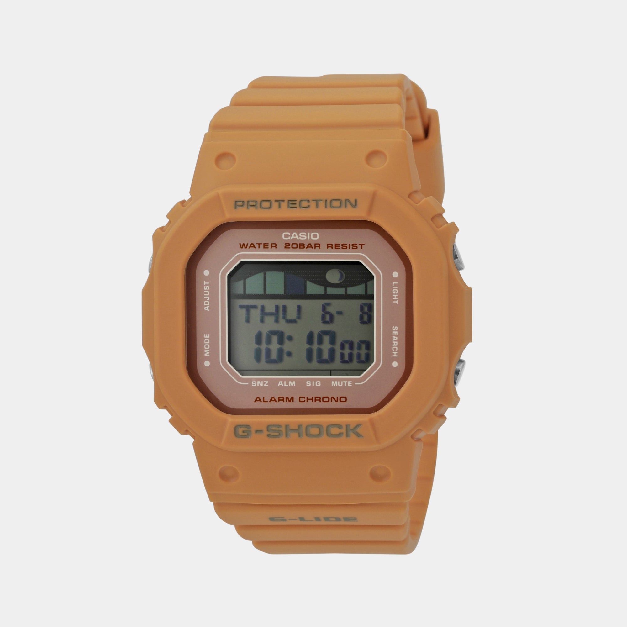 Casio G-Shock Women Women Quartz Red Dial Digital Resin Watch G1398