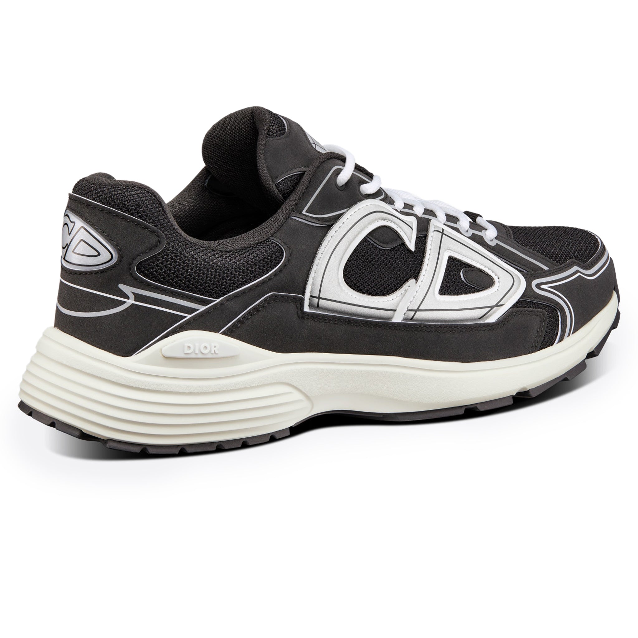 Dior B30 Mesh Black White Trainer - view 3