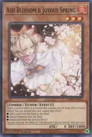 Ash blossom joyous – Yu-Gi-Oh! Ash Blossom & Joyous Spring - SDBT-EN014 - Common - 1st Edition