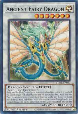 Yu-Gi-Oh! Ancient Fairy Dragon - MAZE-EN050 - Rare - 1st Edition