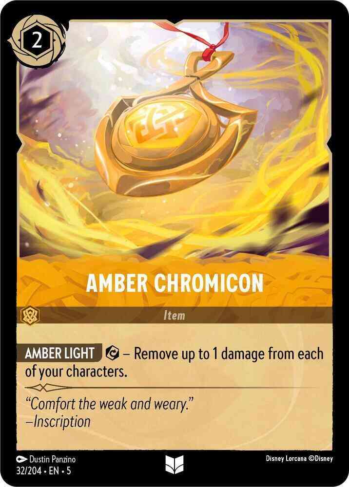 204 shimmering skies – Lorcana Amber Chromicon - 32/204 [Shimmering Skies] [Non-Foil]