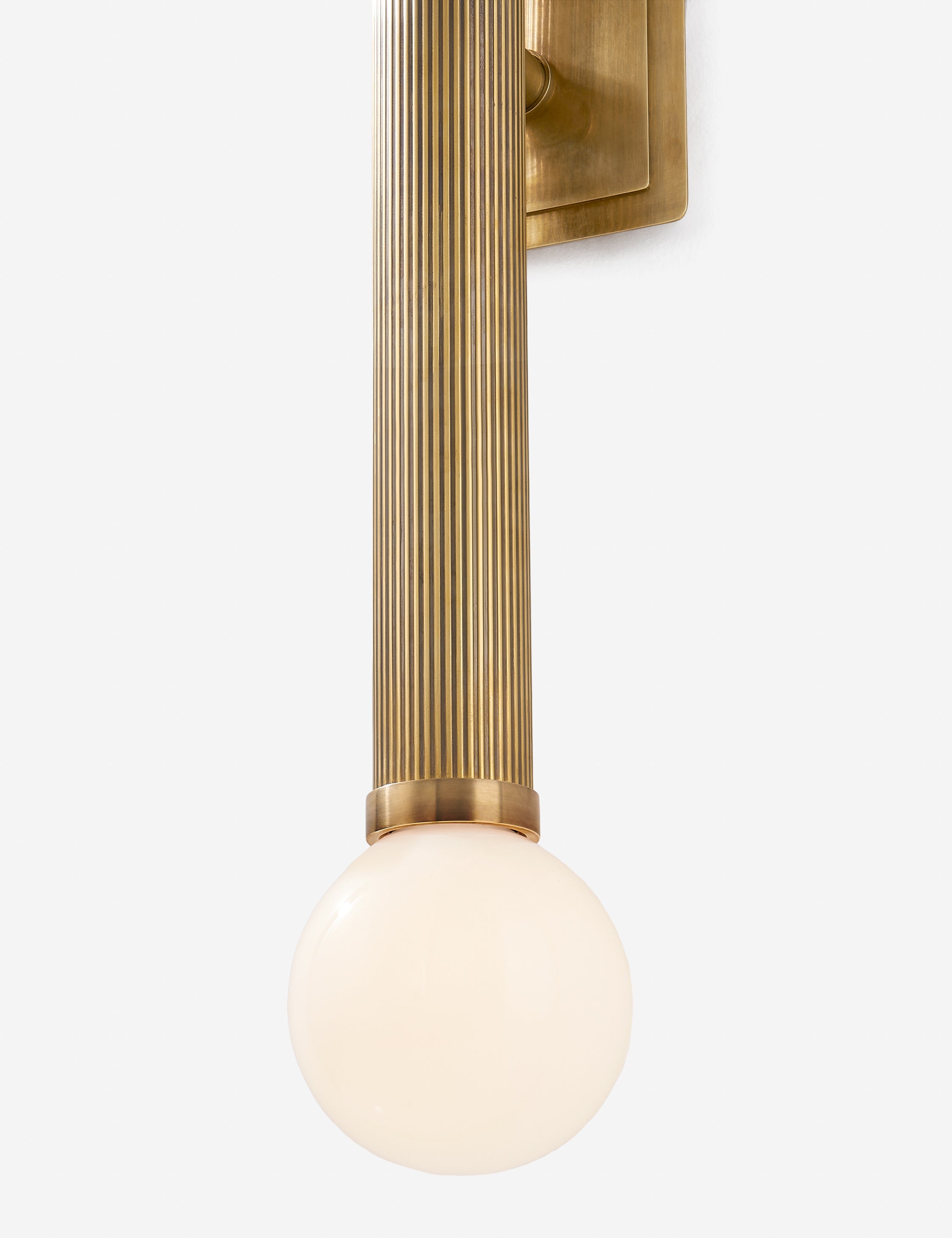 Lulu and Georgia Logi Double Sconce – Brass - view 4
