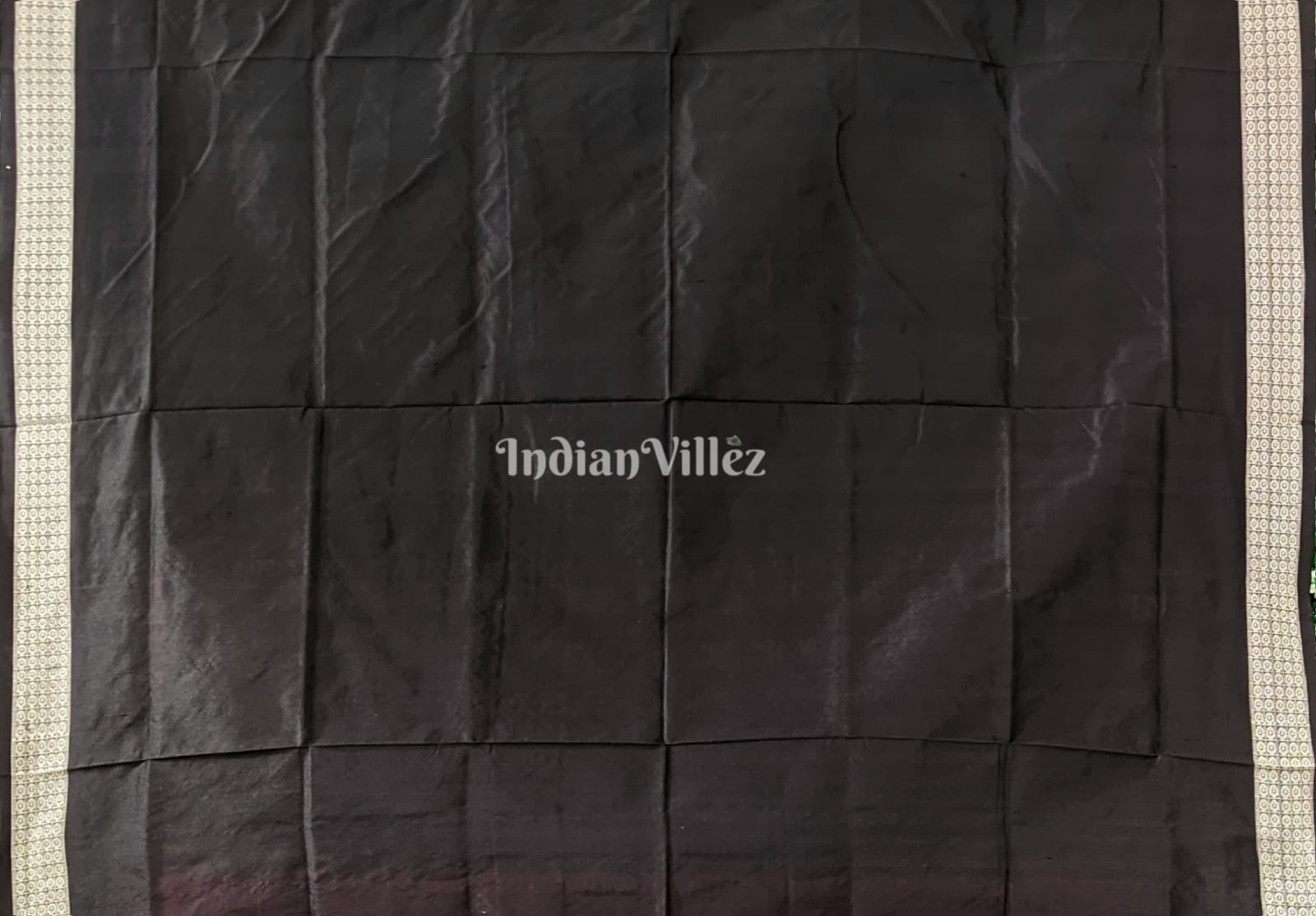 IndianVillèz Red Black Dolabedi Sambalpuri Bomkai Silk Saree - view 7
