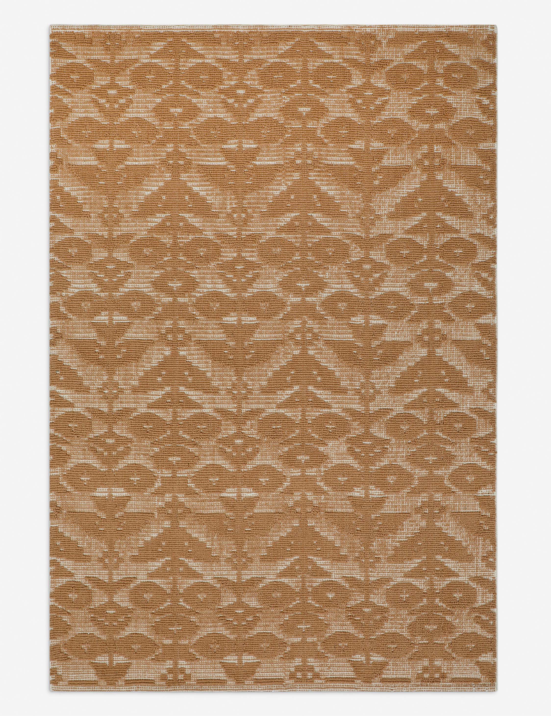 Lulu and Georgia Wynne Hand-Loomed Wool Rug – Rust