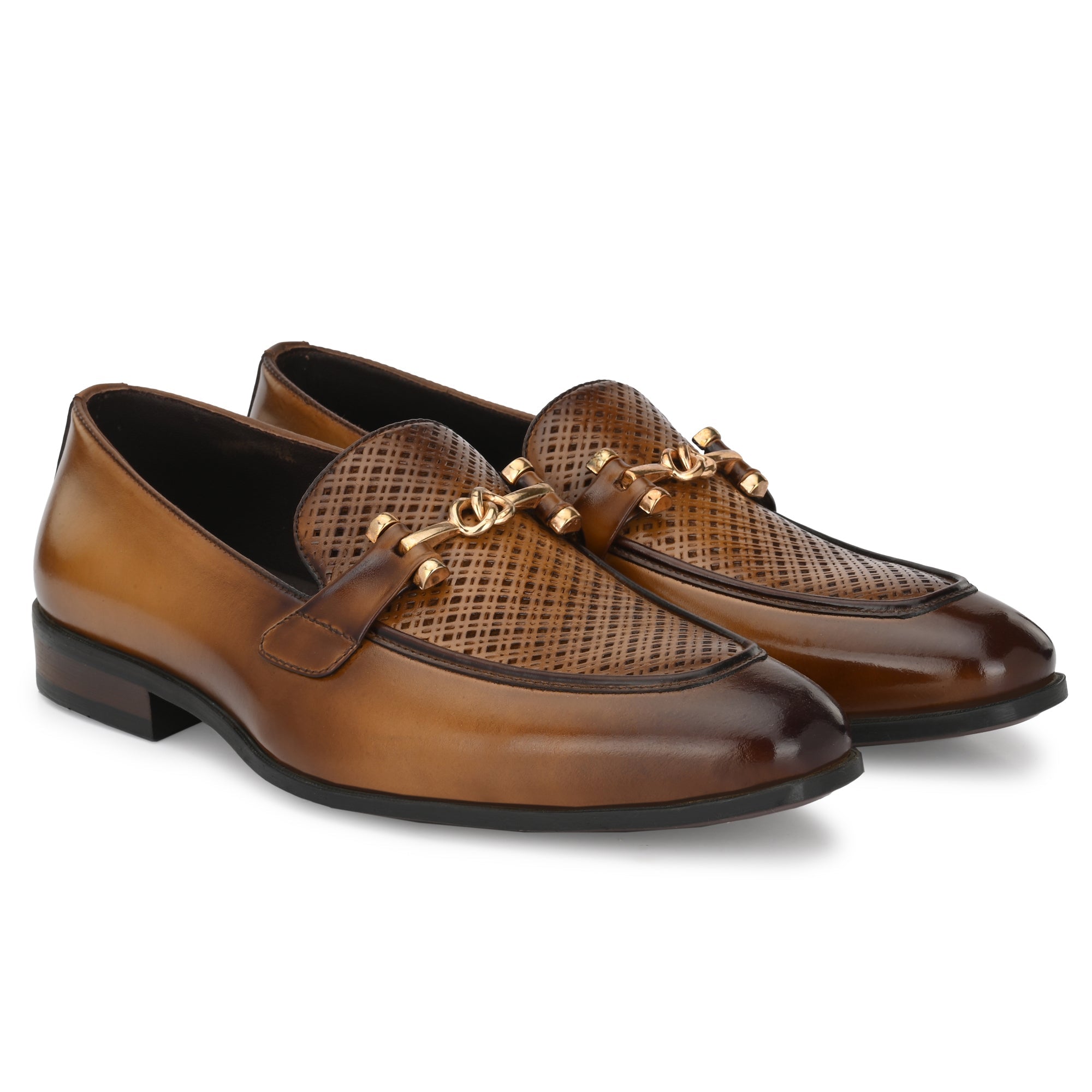 egoss-shoes Buckled Formal Loafers For Men by Egoss - view 9