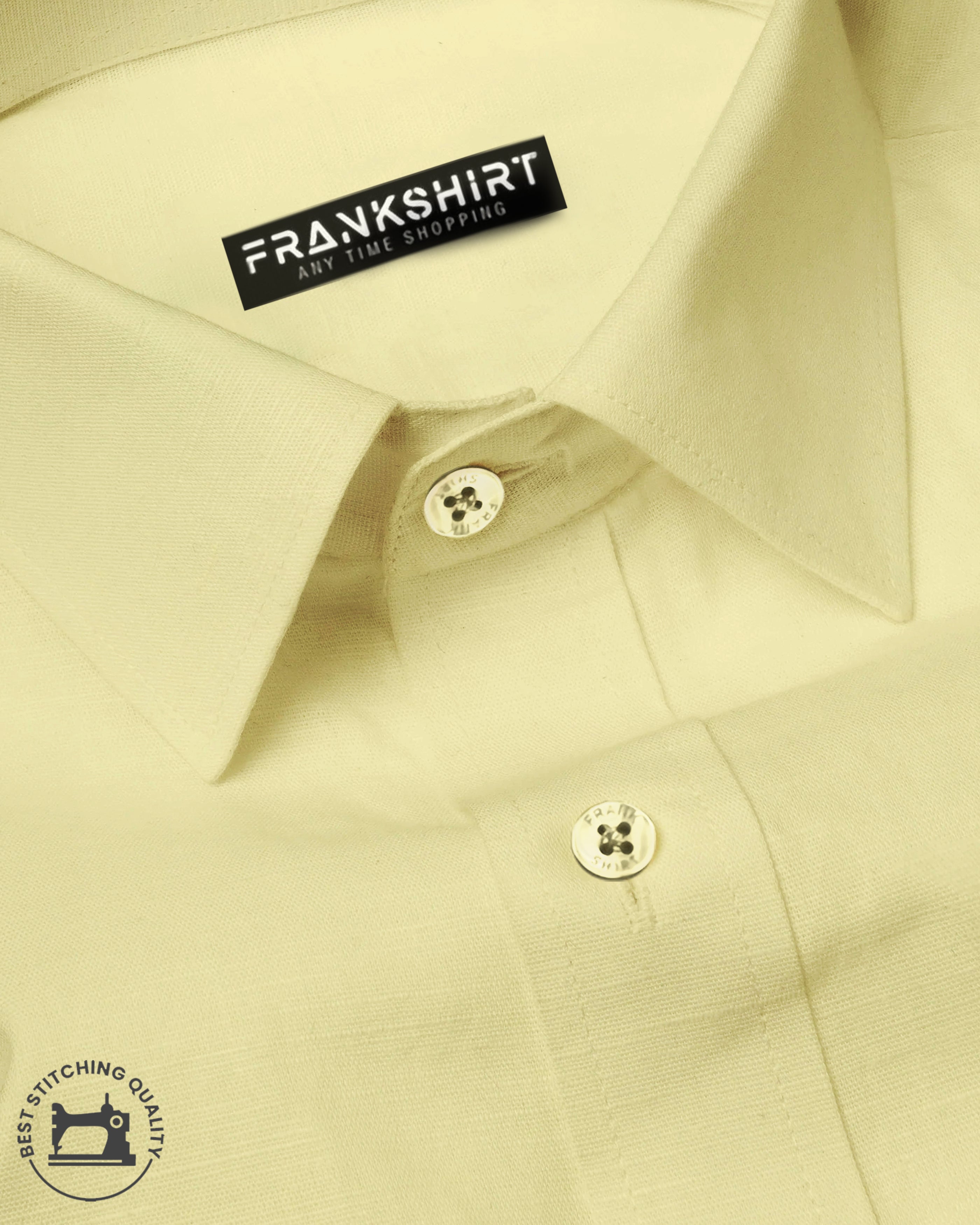 BlackTree Lemon I Formal Shirt I Regular Fit I 100% Cotton Shirt - view 2