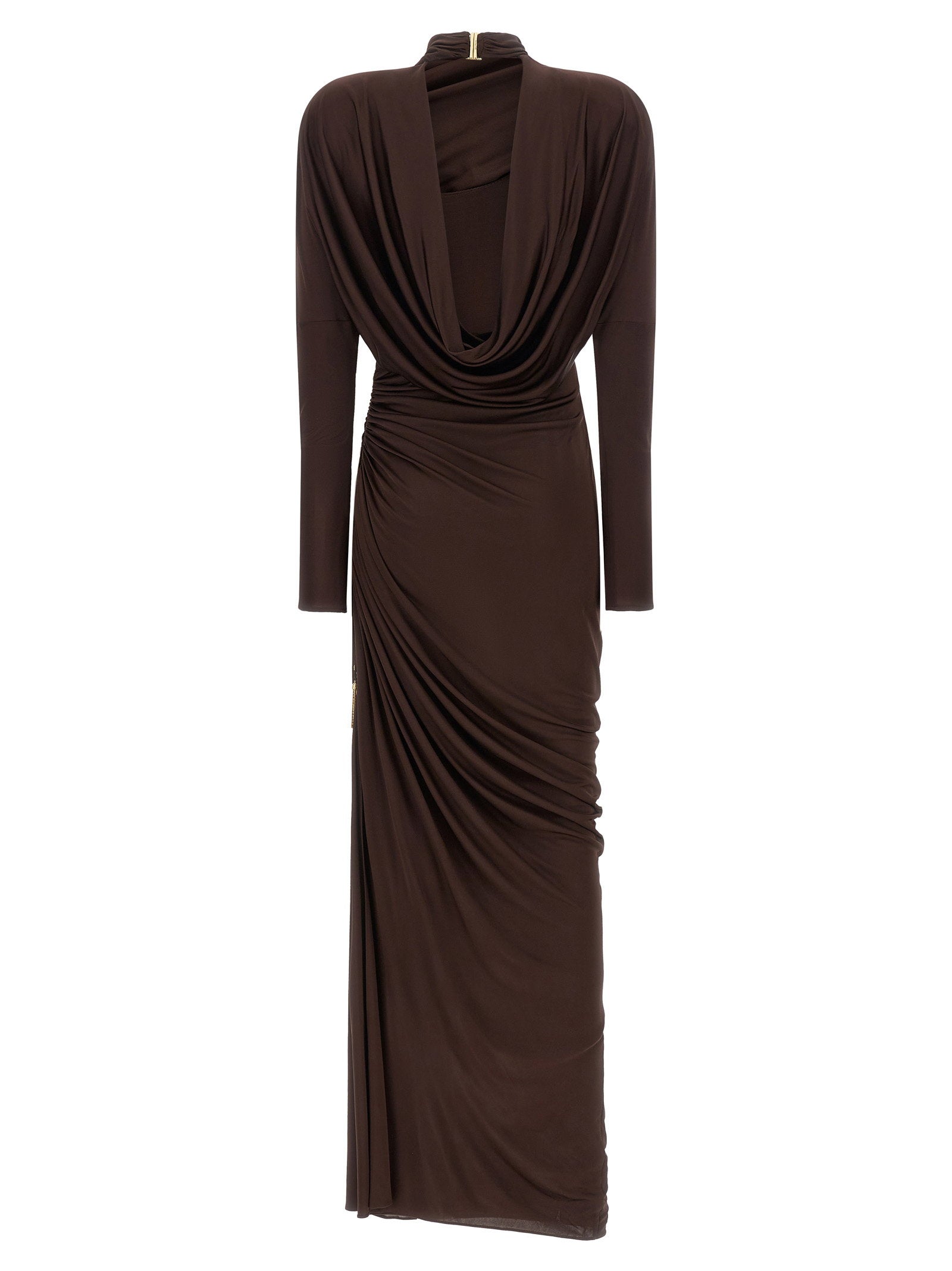 Balmain Draped Jersery Dress – 100% viscose - view 2