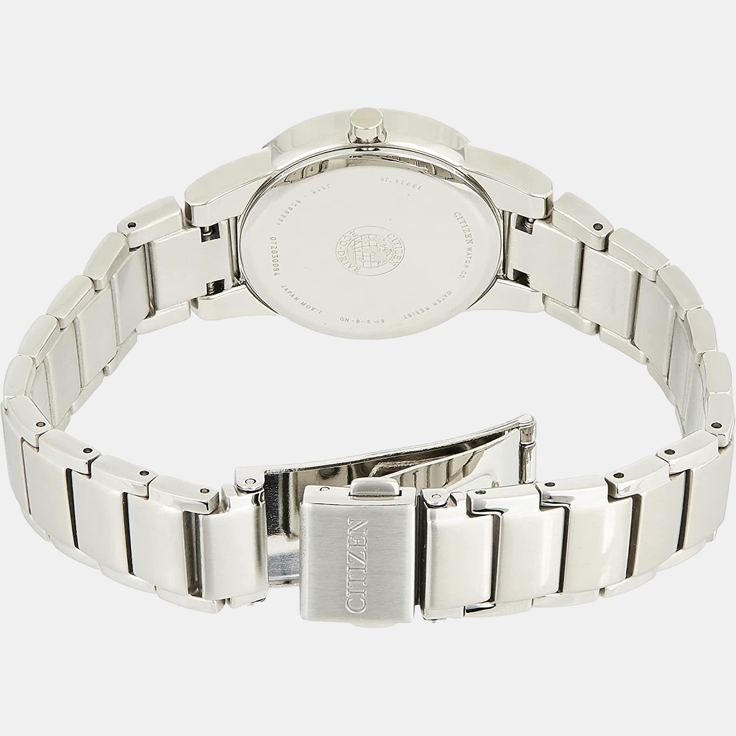 Citizen Axiom Women Quartz Silver Dial Analog Stainless Steel Watch GA1050-51A - view 2