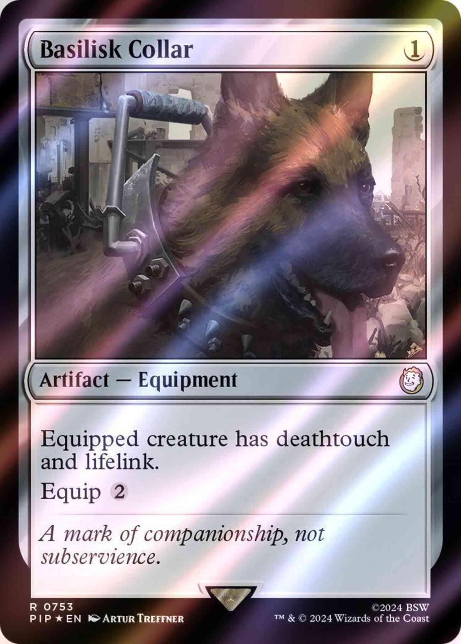 Basilisk collar 753 – Magic Basilisk Collar [753] [Fallout] [Surge Foil]