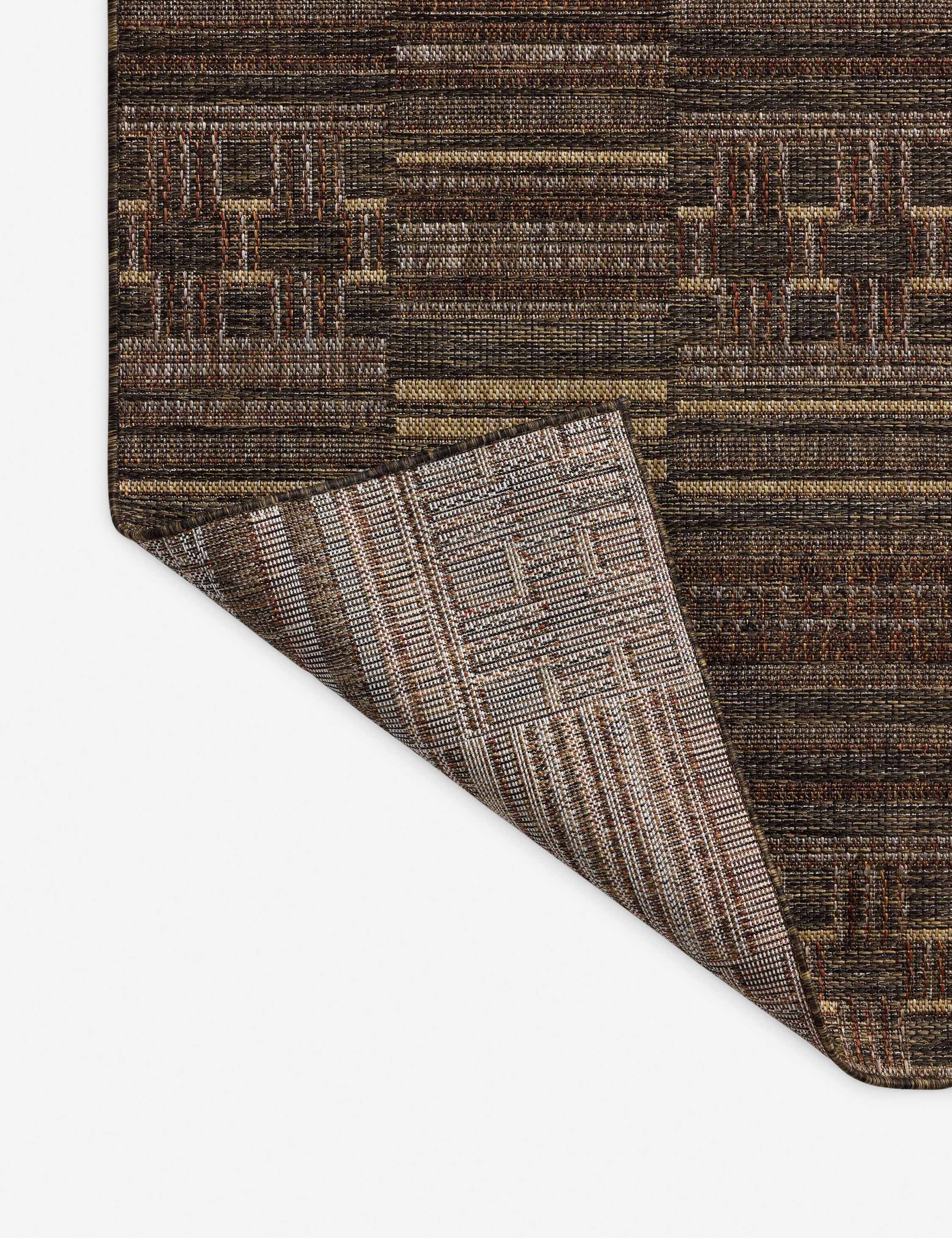 Lulu and Georgia Shamar Indoor / Outdoor Rug – Spice and Tobacco - view 4