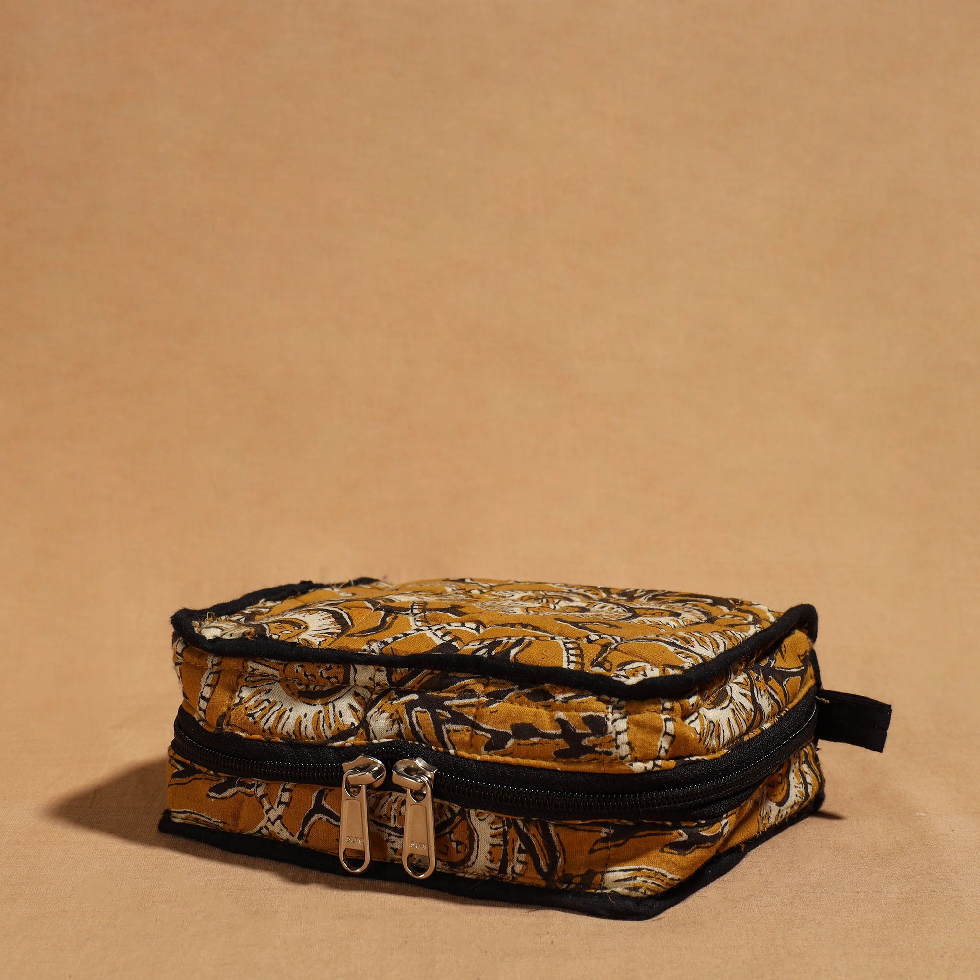 NOORI BAZAR Brown - Handmade 4 Pockets Cotton Jewelry Bag 20 - view 2