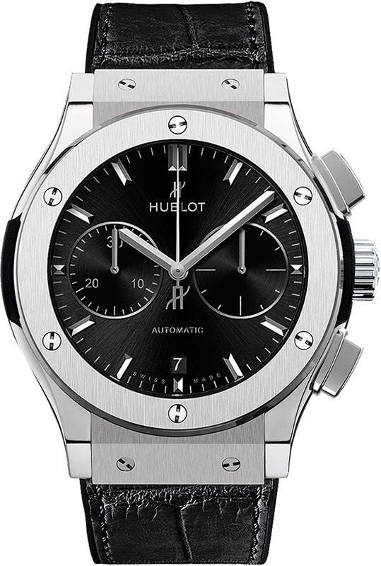 Hublot Classic Fusion Chronograph Titanium Black Dial Men 45mm - view 3