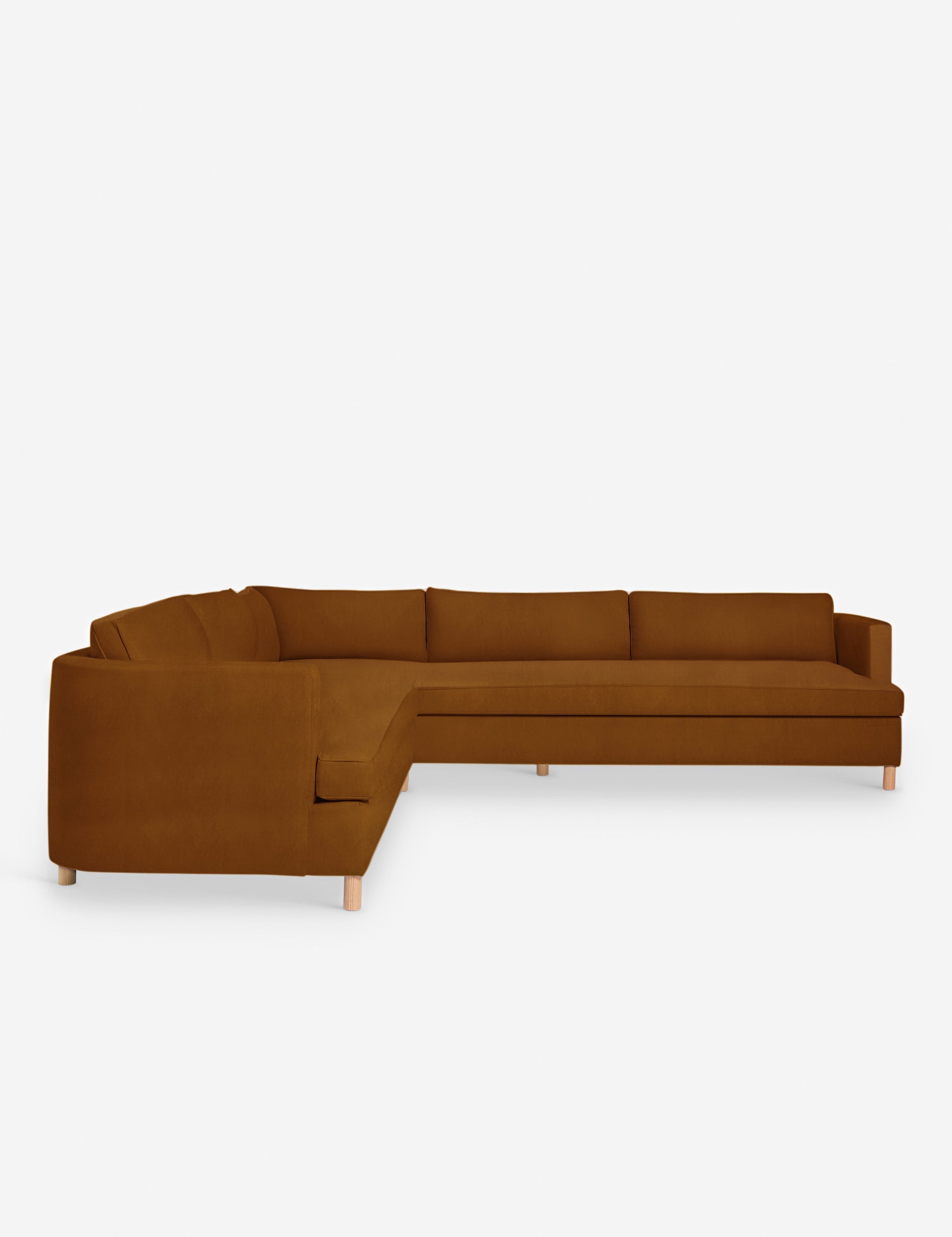 Lulu and Georgia Belmont Corner Sectional Sofa by Ginny Macdonald - view 78