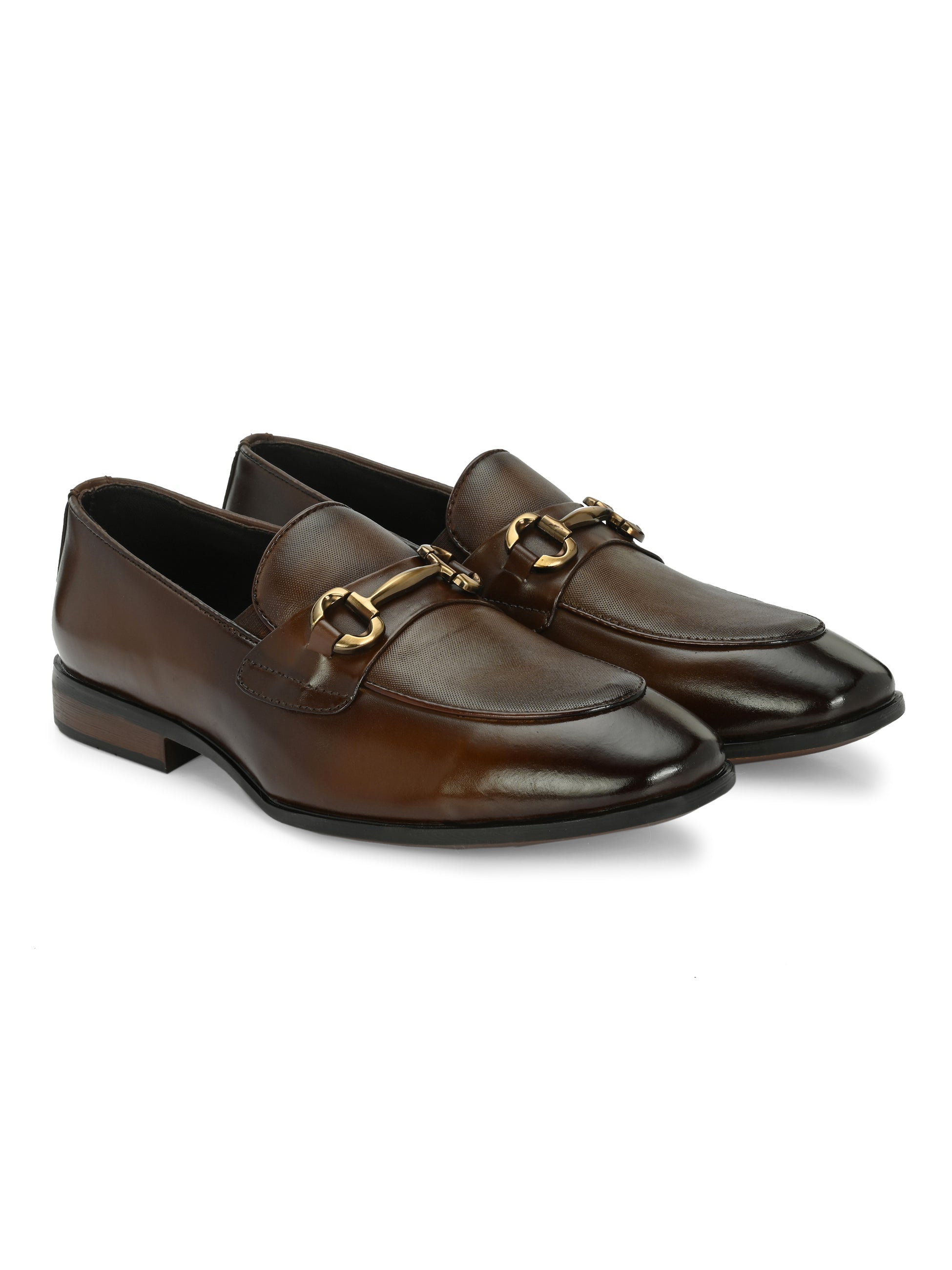 Egoss Shoes Egoss Buckled Loafers For Men - view 4