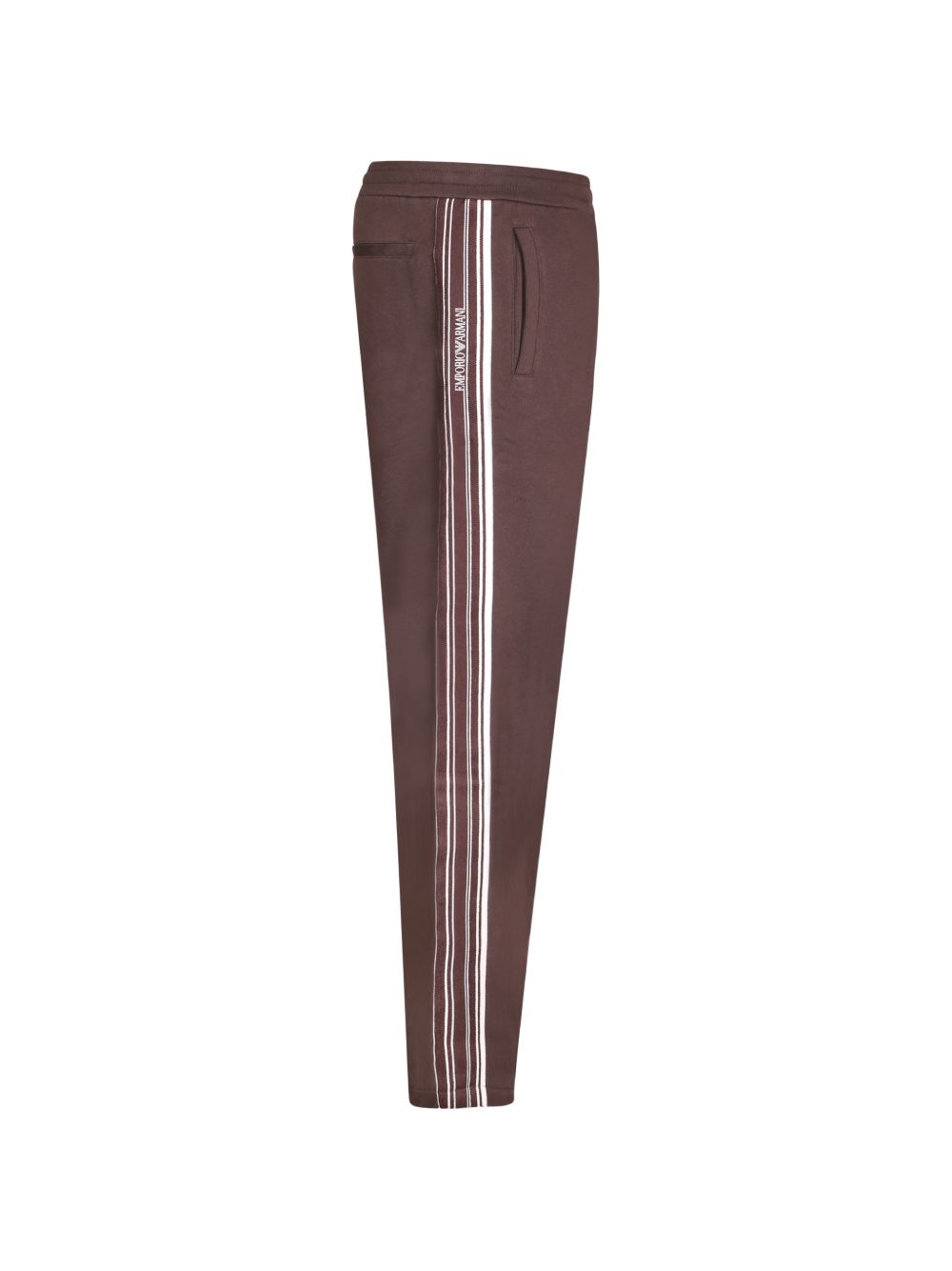 Emporio Armani Trousers BROWN – 100% Cotton - view 2
