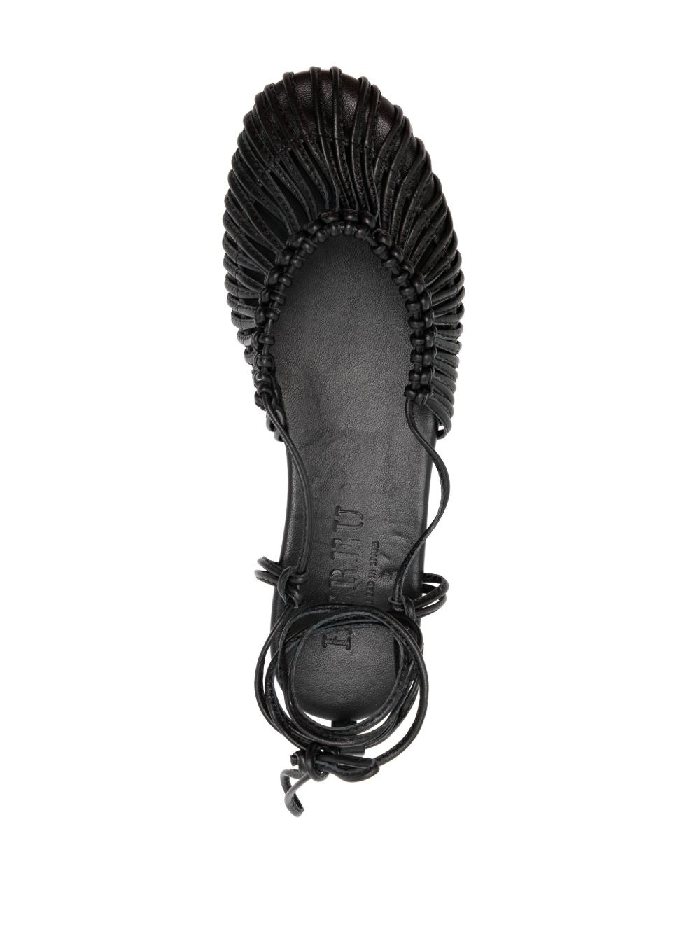 Hereu Mantera knotted leather sandal – Leathear 100% - view 3