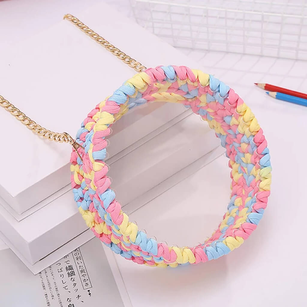 Big Daddy Unicorn Transparent Round Bag - view 2