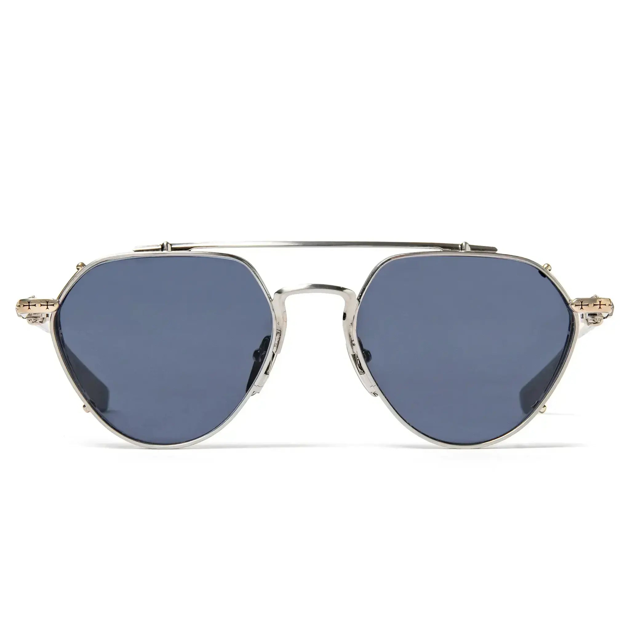 Chrome Hearts Free Ride Brushed Alloy Sunglasses - view 2