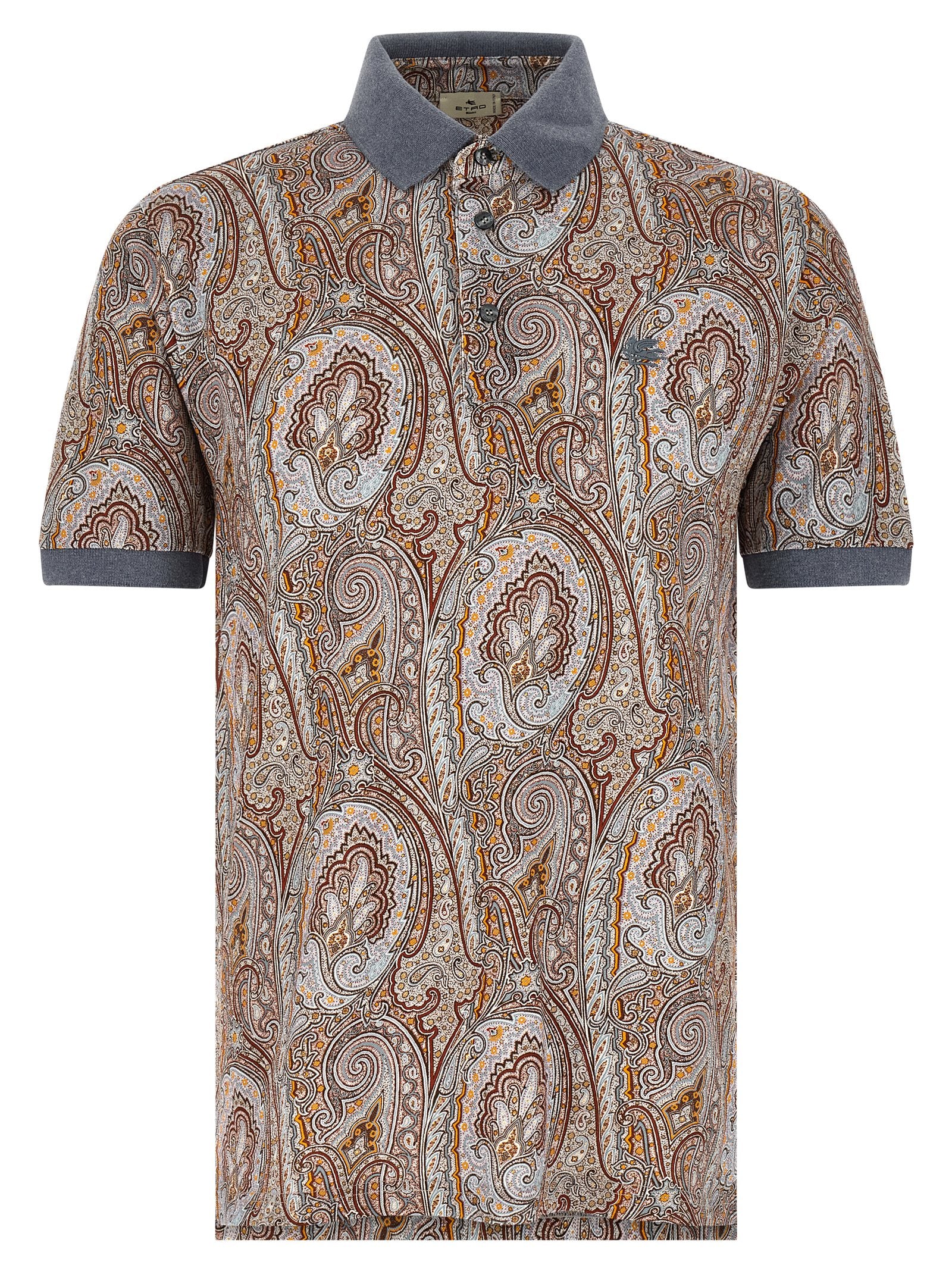 Etro Arnica Paisley Polo Shirt – 100% cotton