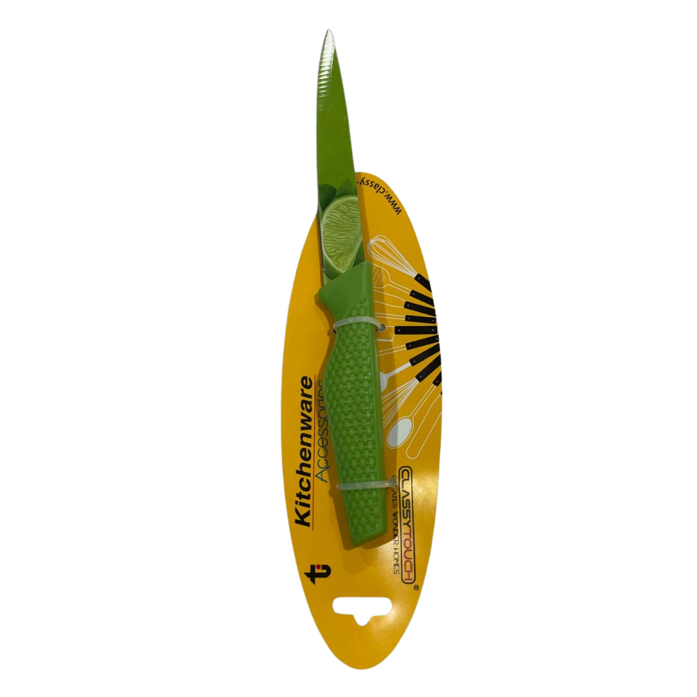 Classy Touch Kitchen Knife | Green | 1 Pc - view 3