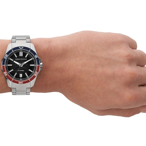 Armani Exchange Spencer Black Dial Men 44mm - view 2