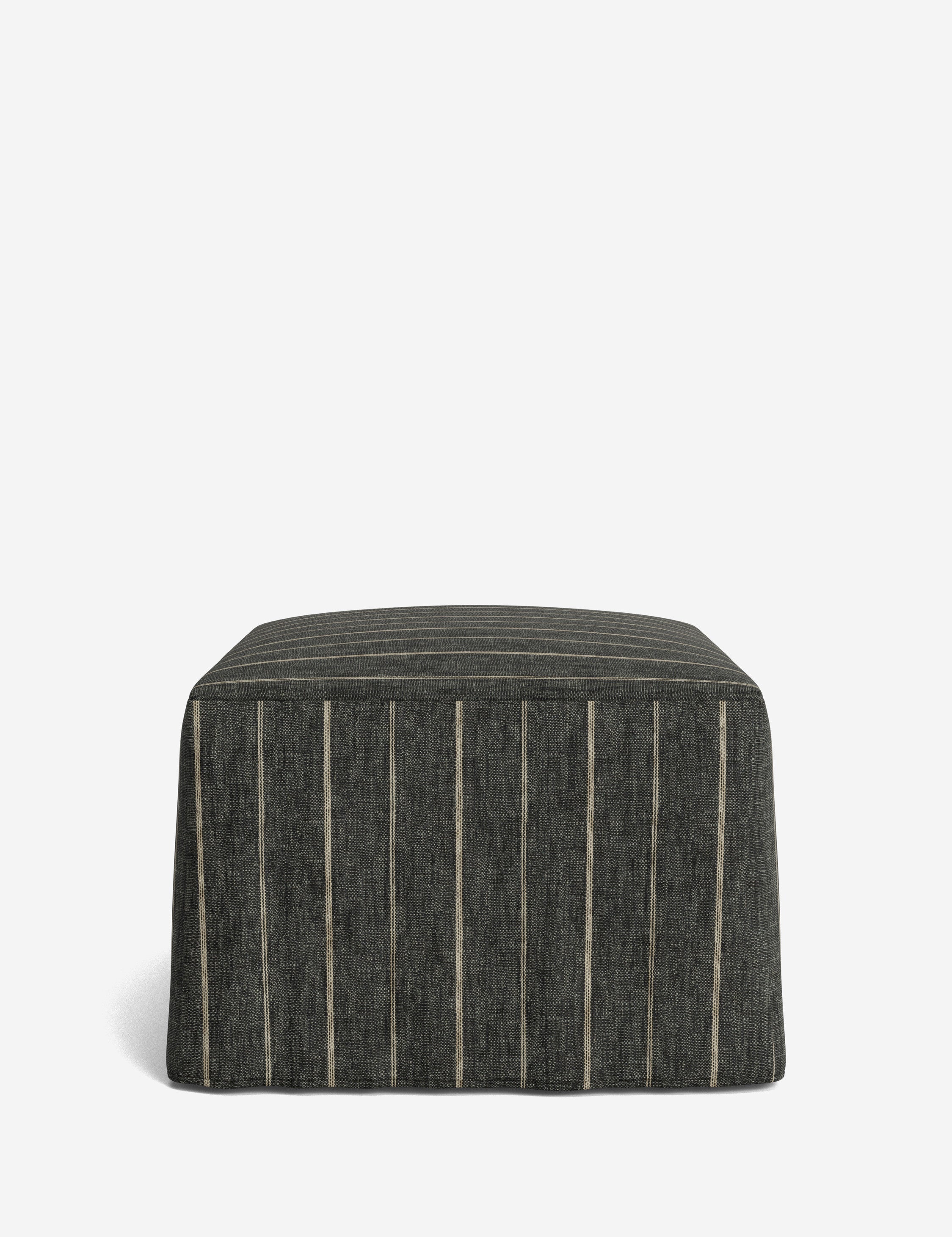 Lulu and Georgia Portola Slipcover Ottoman - view 165