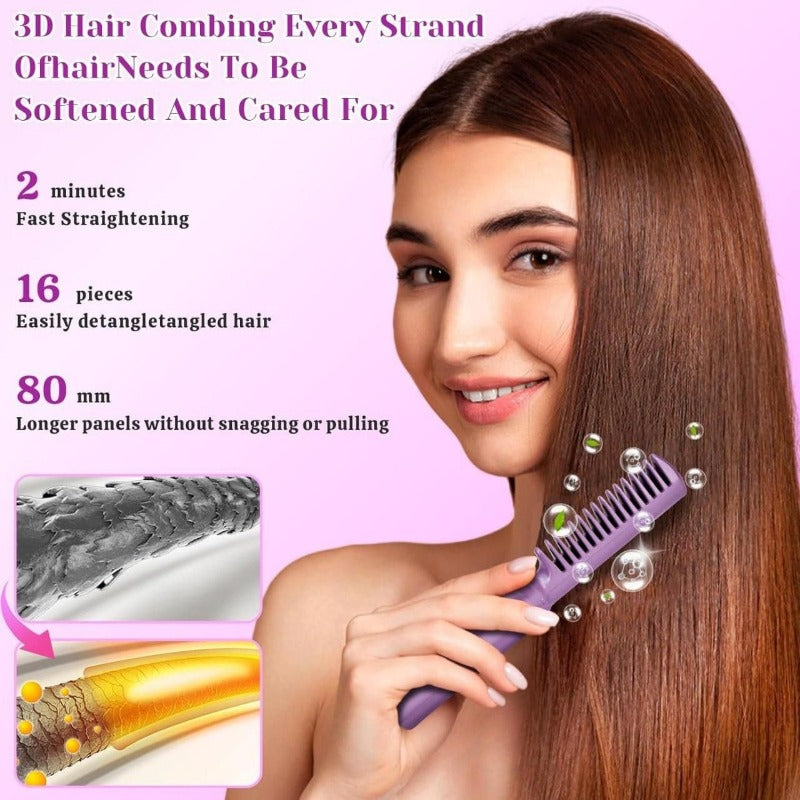 Fab Alchemy Portable Mini Hair Brush - view 3
