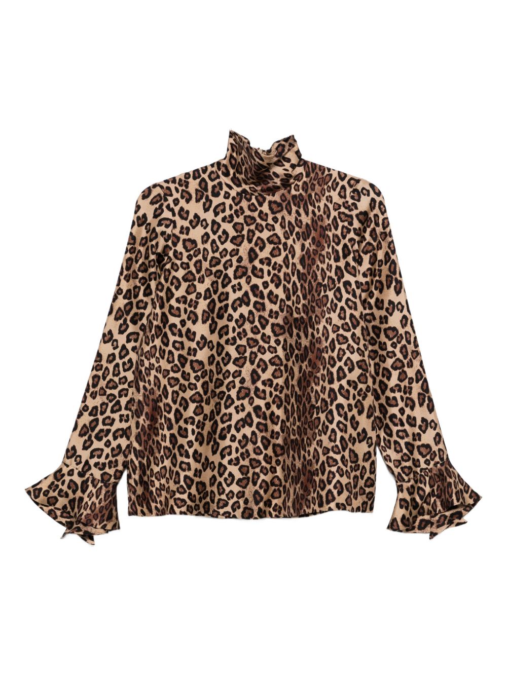 Alberto Biani Printed silk blouse – SILK 100%