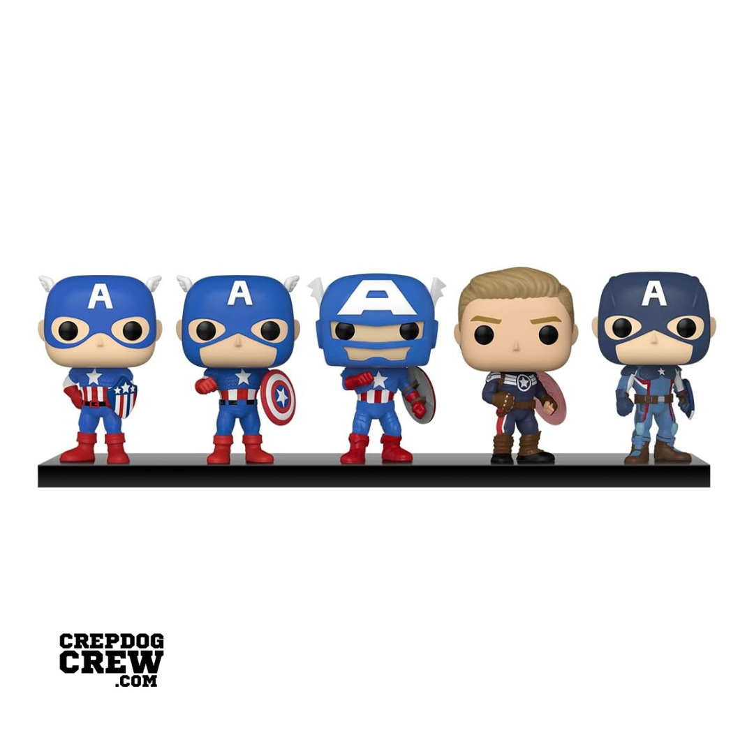 Pop marvel year – Funko Pop! Marvel Year Of The Shield Captain America: Through The Ages