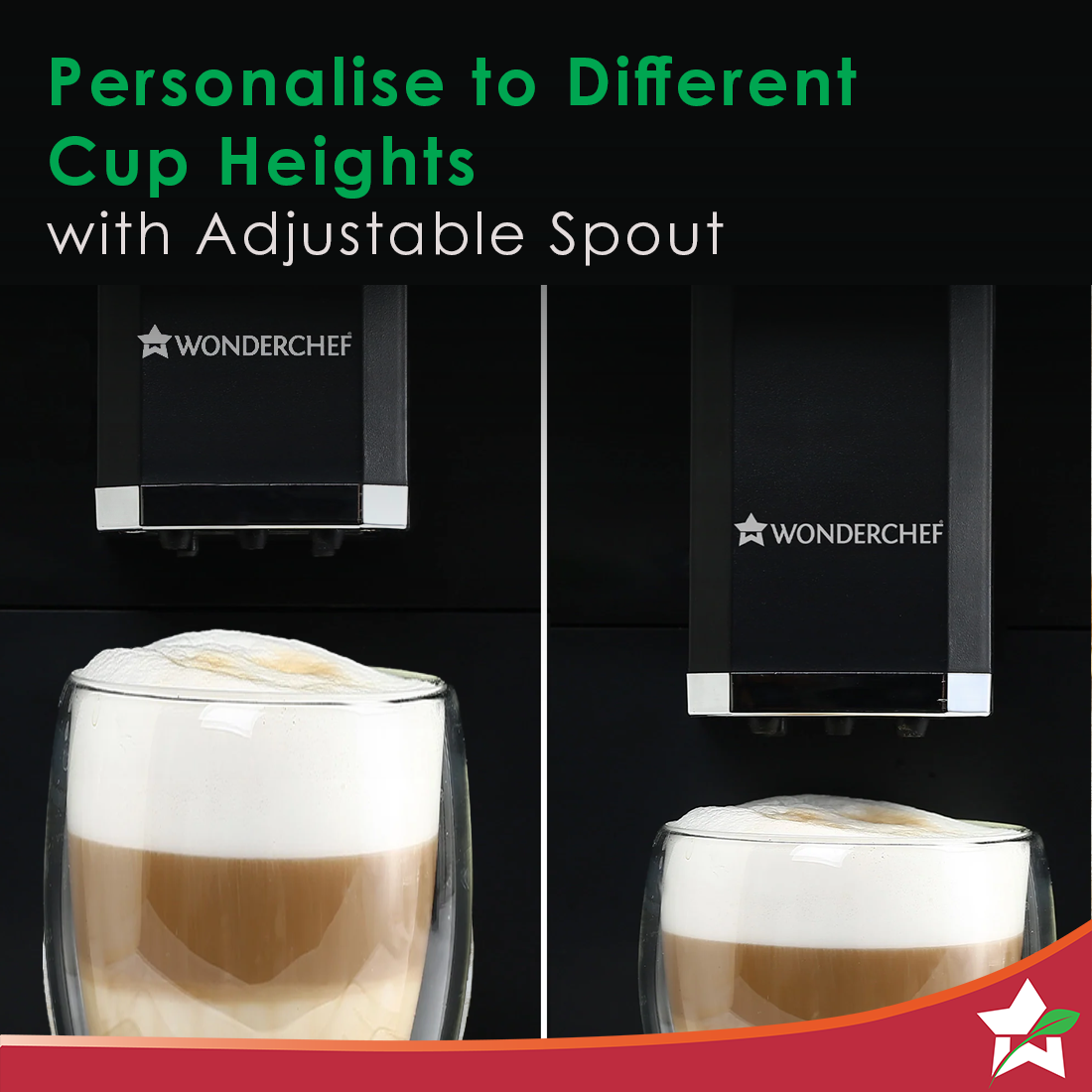 Wonderchef Regalia Fully Automatic Coffee Machine with Large 7 Inches - view 5