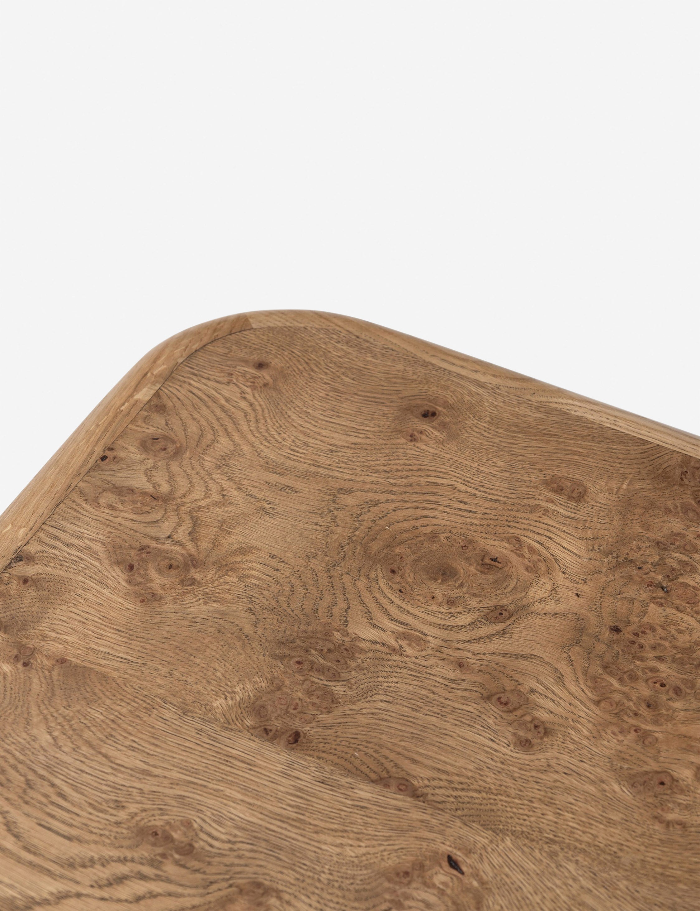 Lulu and Georgia Howard Side Table – Natural Burl - view 6