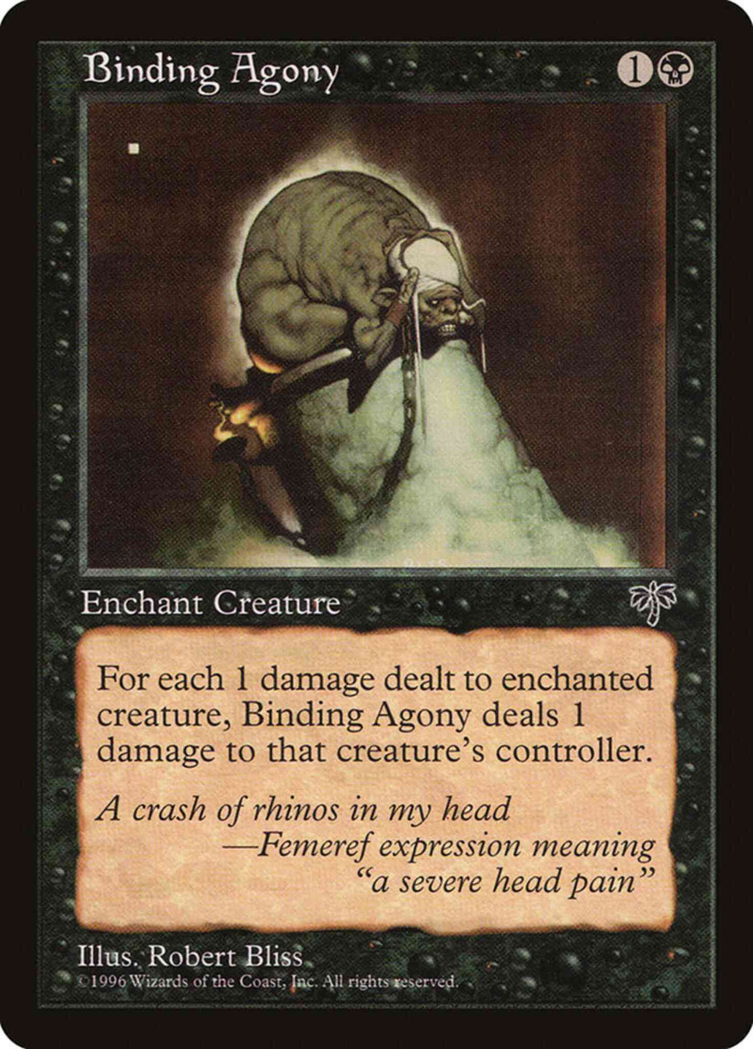 Binding agony 106 – Magic Binding Agony [106] [Mirage] [Non-Foil]