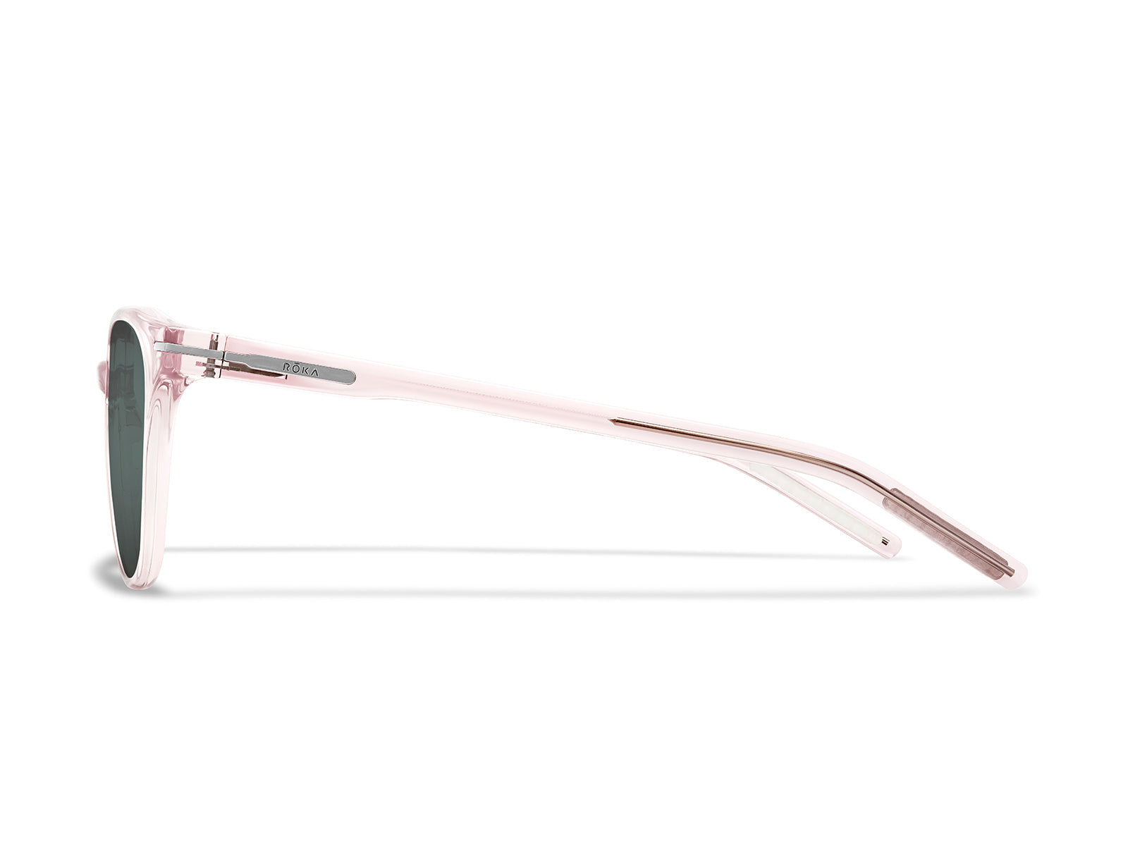ROKA Lola 2.0 Sunglasses Outlet – Crystal Tahoe Frame - Dark Carbon (Polarized) Lens - view 18
