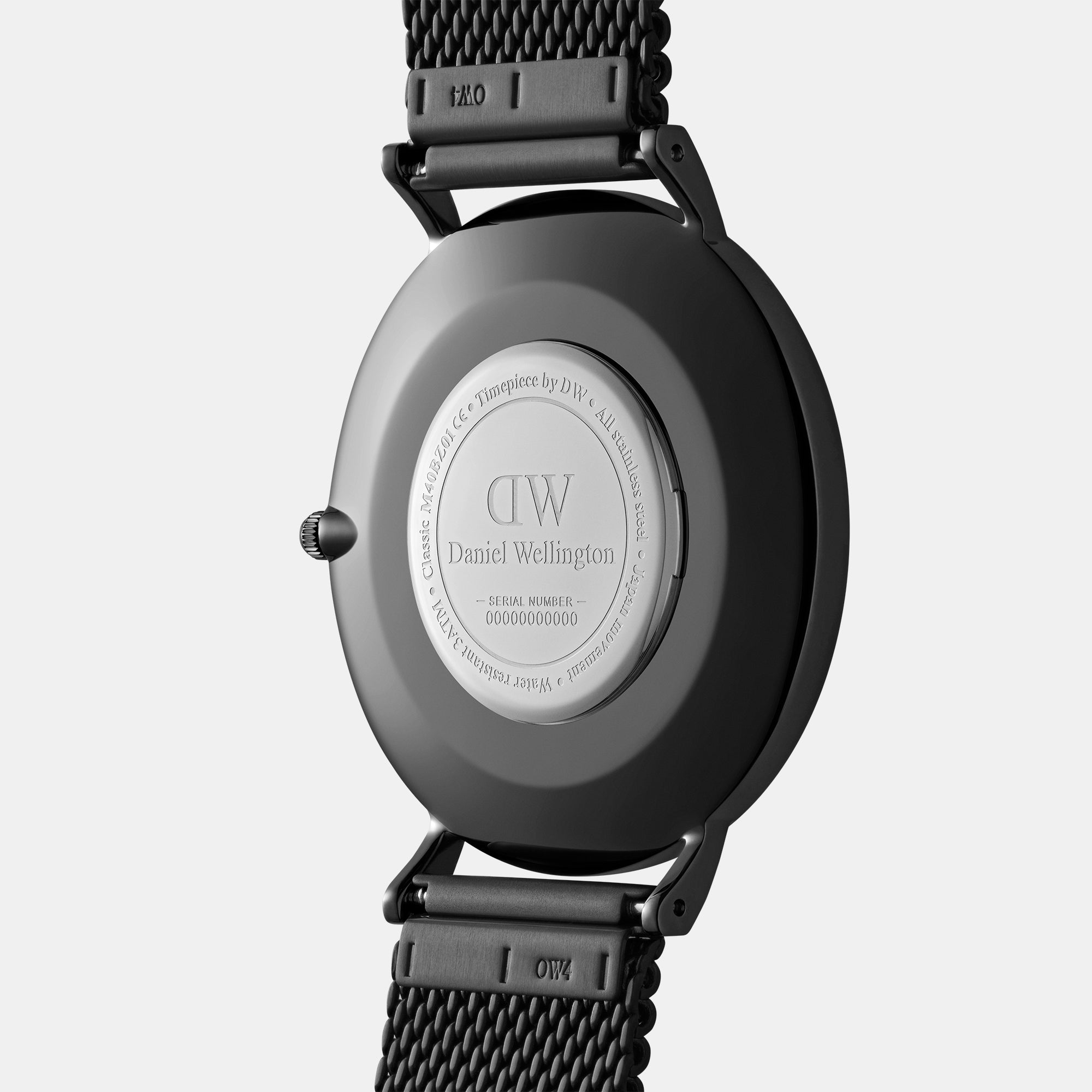 Daniel Wellington Classic Men Quartz Black Dial Analog Stainless Steel Watch DW00100632K - view 2