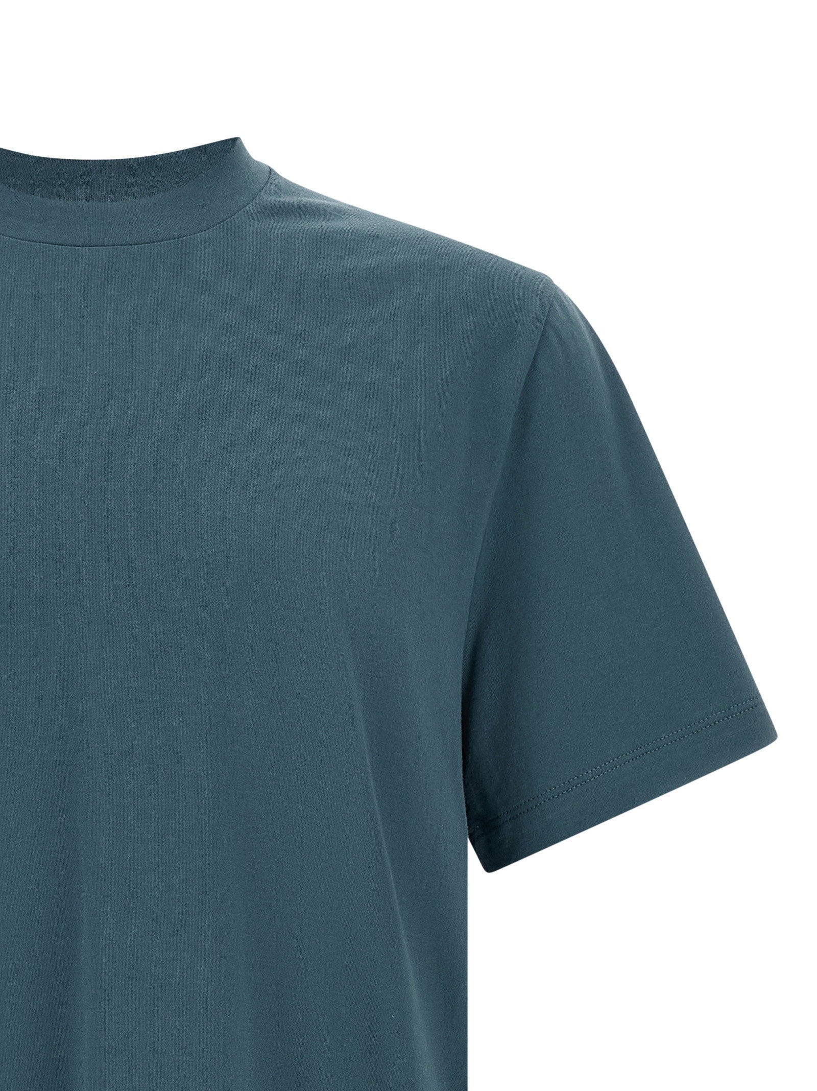 Brioni Logo Embroidery T-shirt – 100% cotton - view 3