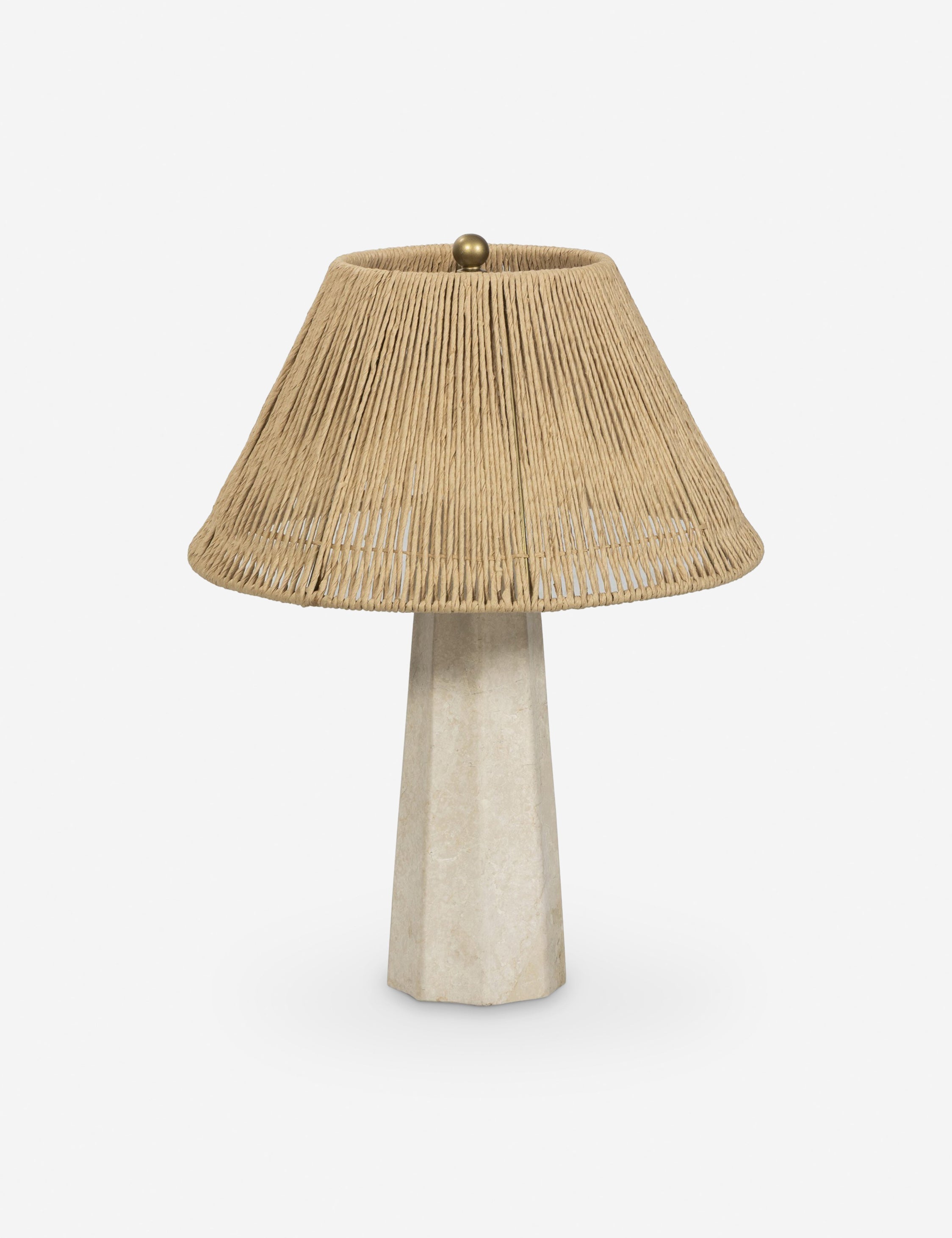 Lulu and Georgia Alima Table Lamp – Natural