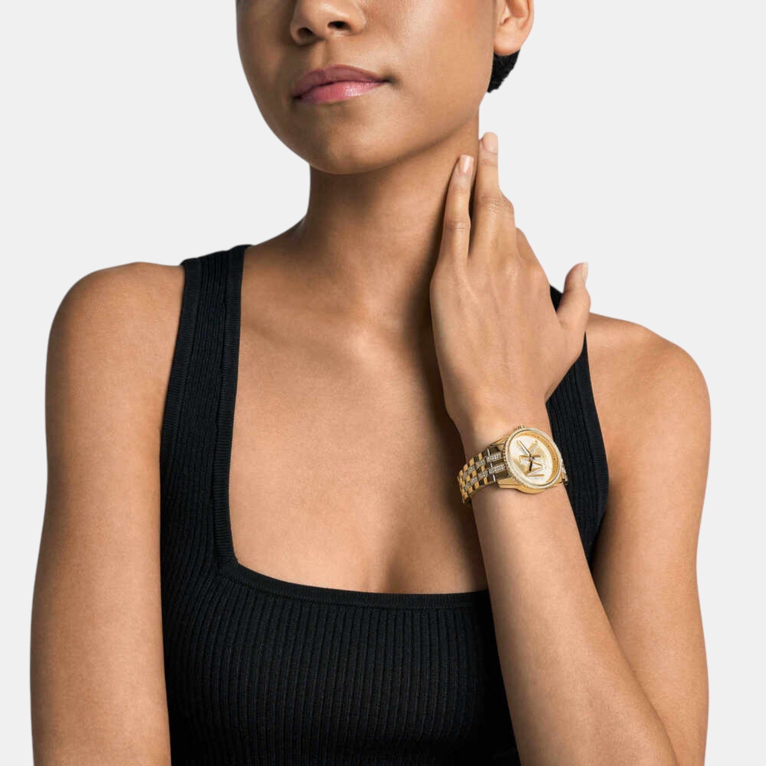 Michael Kors Bryant Women Quartz Gold Dial Analog Stainless Steel Watch MK7540 - view 4